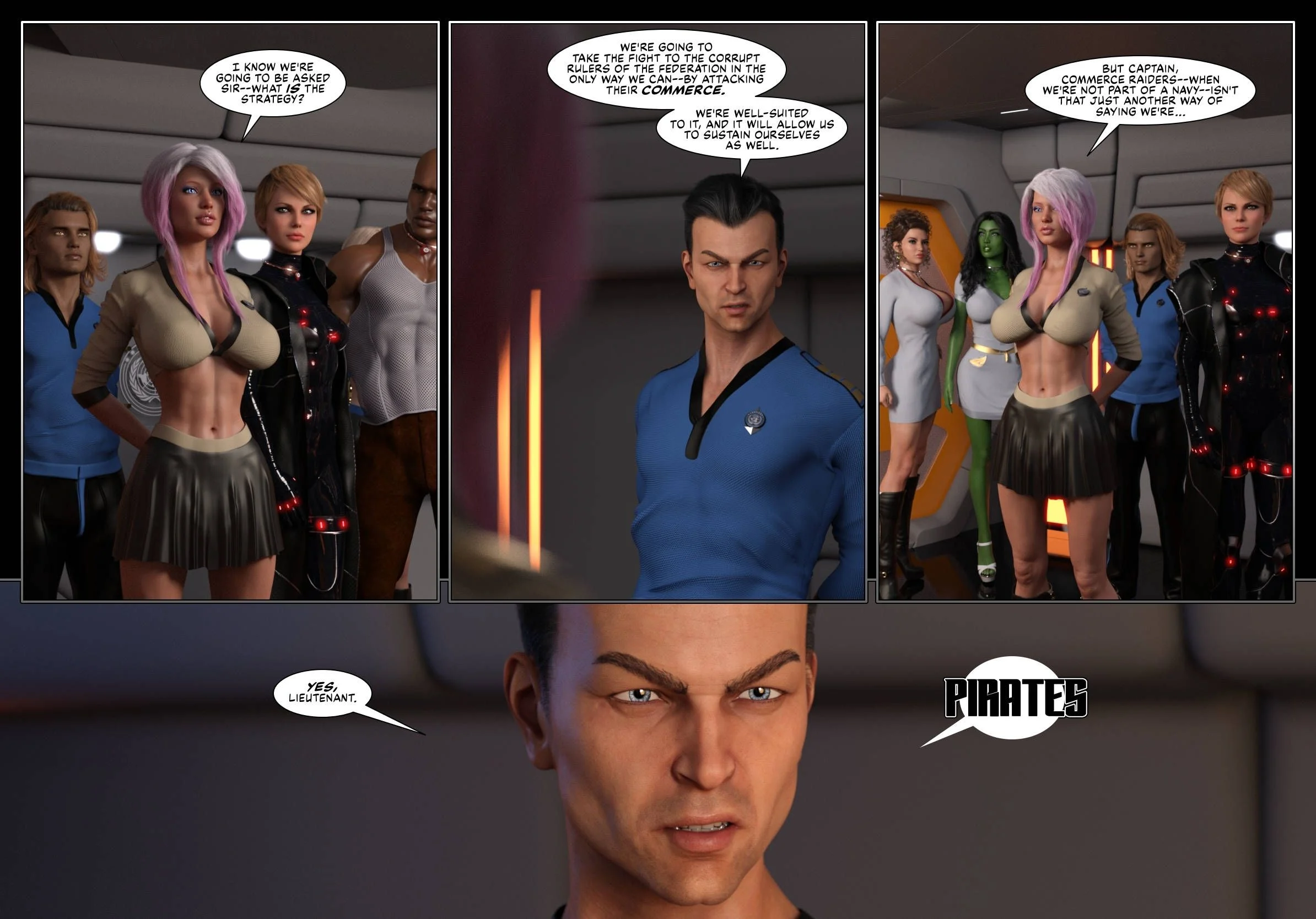 Pirates of the Coal Sack [DangerousLines] Chapter 8 – page 46