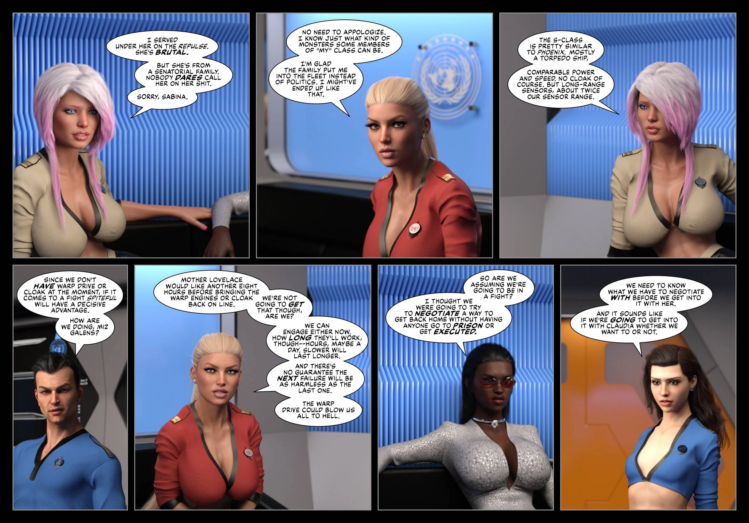 Pirates of the Coal Sack [DangerousLines] Chapter 7 – page 21