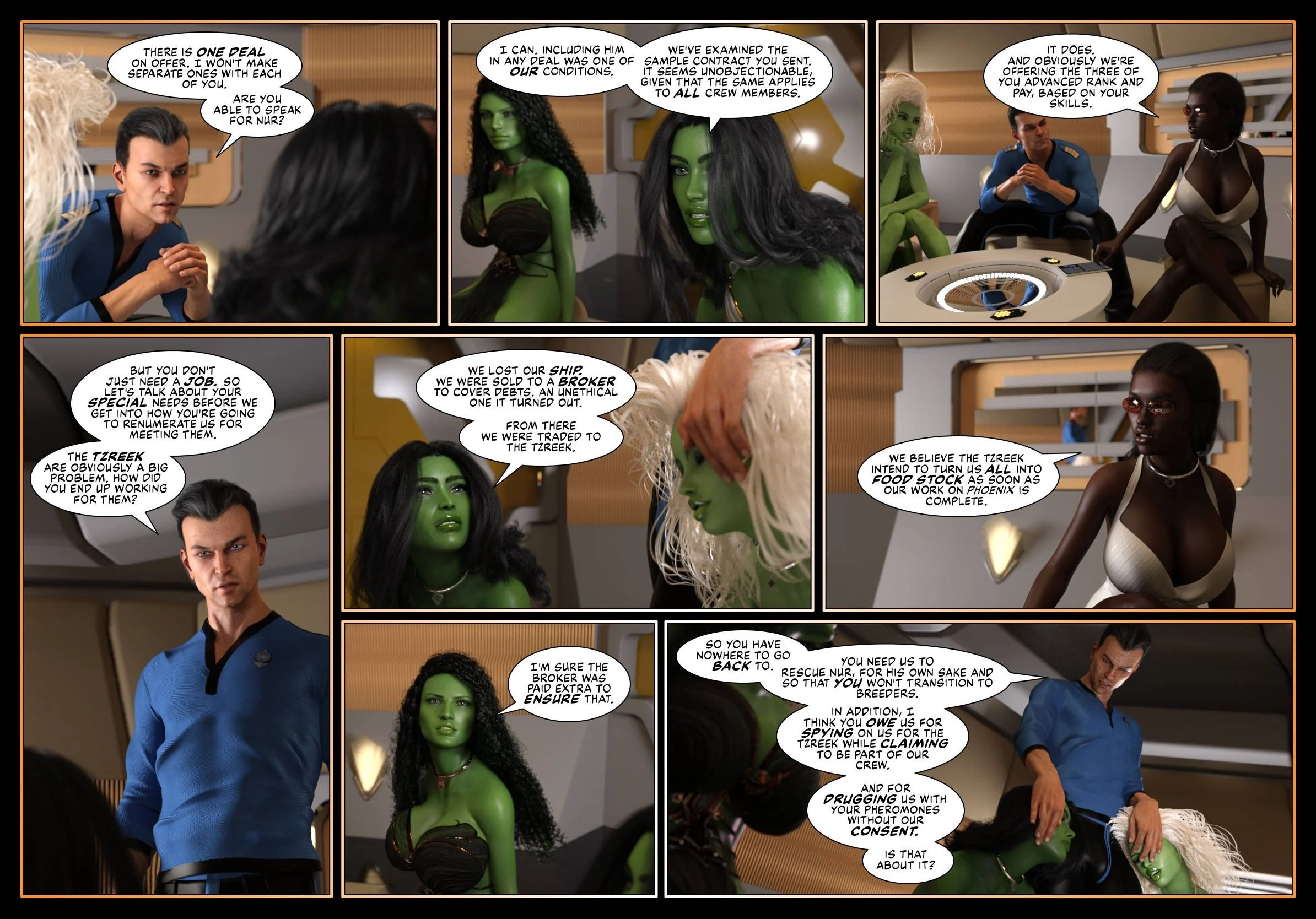 Pirates of the Coal Sack [DangerousLines] Chapter 4 – page 34