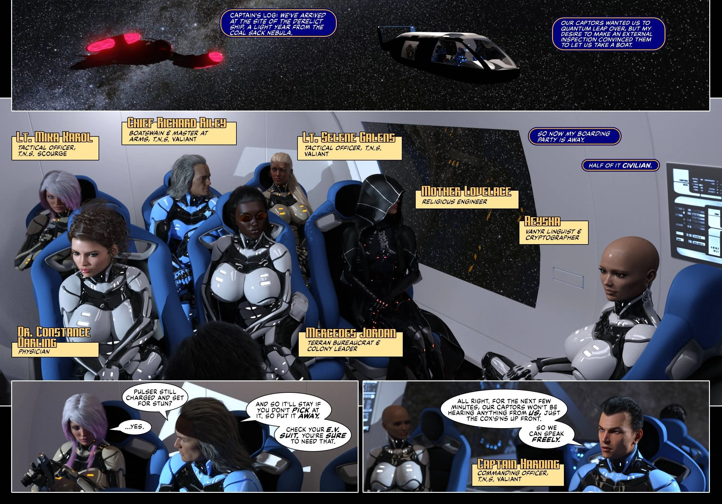 Pirates of the Coal Sack [DangerousLines] Chapter 2 – page 3