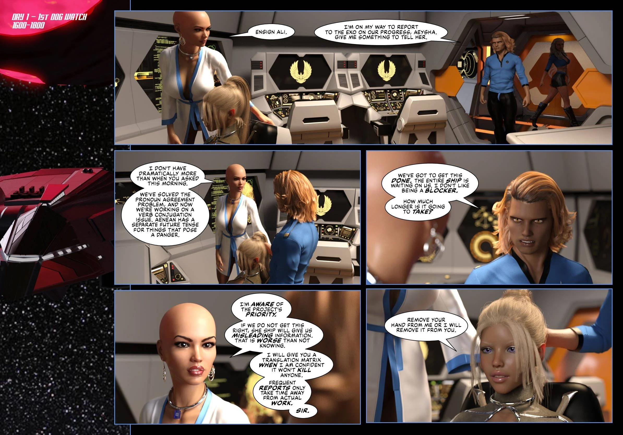 Pirates of the Coal Sack [DangerousLines] Chapter 3 – page 17