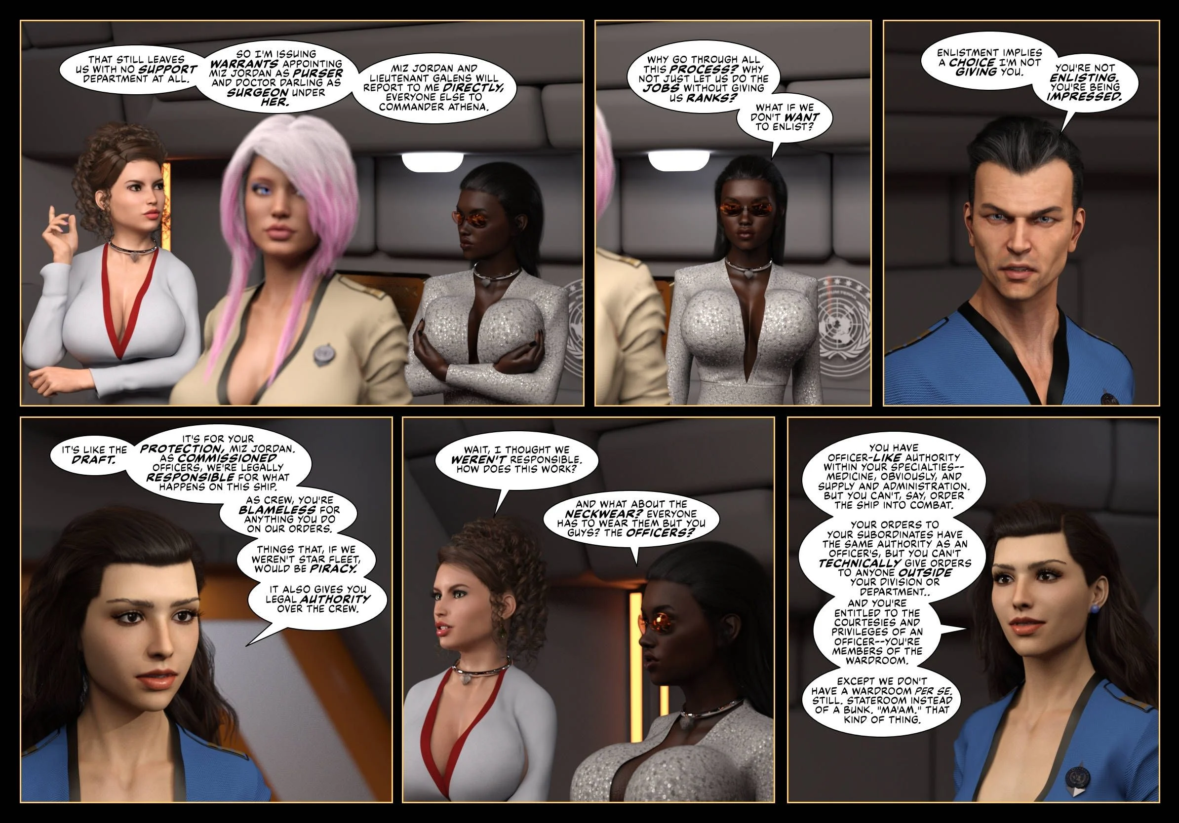 Pirates of the Coal Sack [DangerousLines] Chapter 3 – page 7
