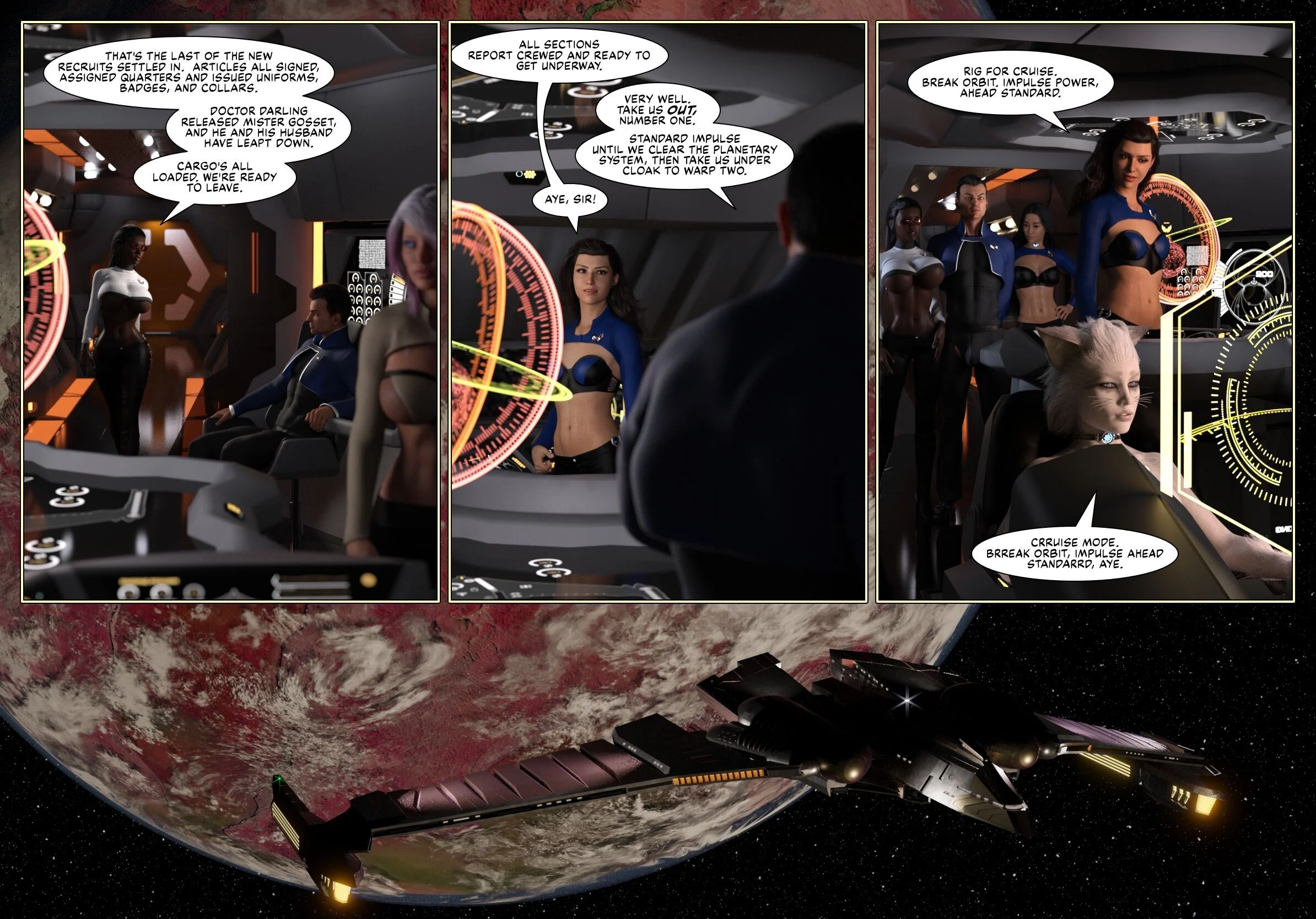 Pirates of the Coal Sack [DangerousLines] Chapter 14 – page 32