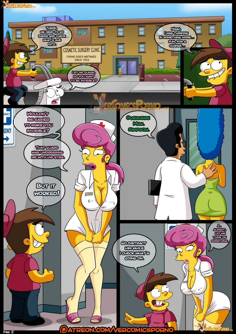 MILF Catcher’s (Various) [Croc] 2 . MILF Catcher's - Chapter 2 (The Fairly OddParents , Dexter's Laboratory , The Simpsons) [Croc] – page 3