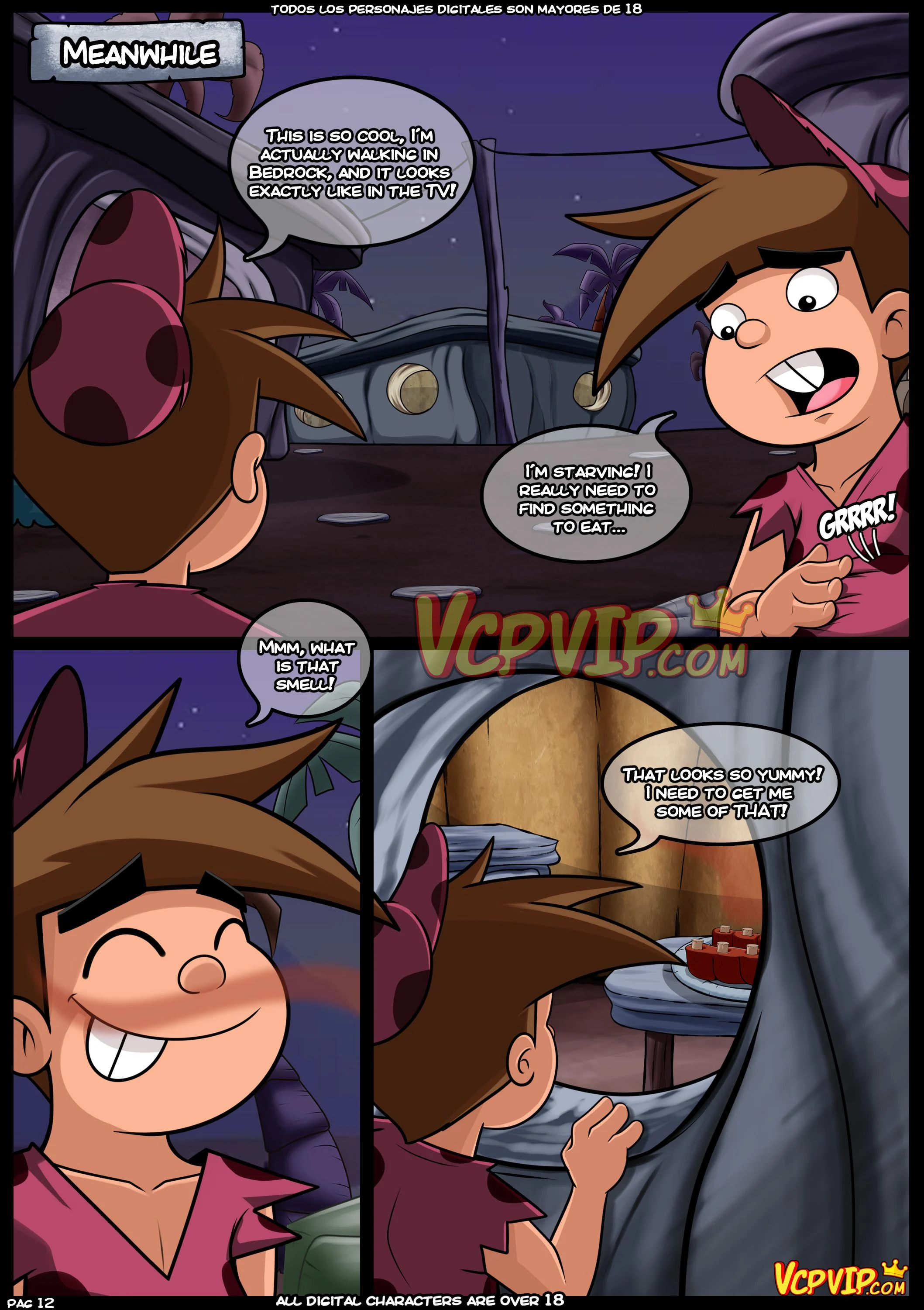 MILF Catcher’s (Various) [Croc] 3 . MILF Catcher's - Chapter 3 (The Flintstones) [Croc] – page 13