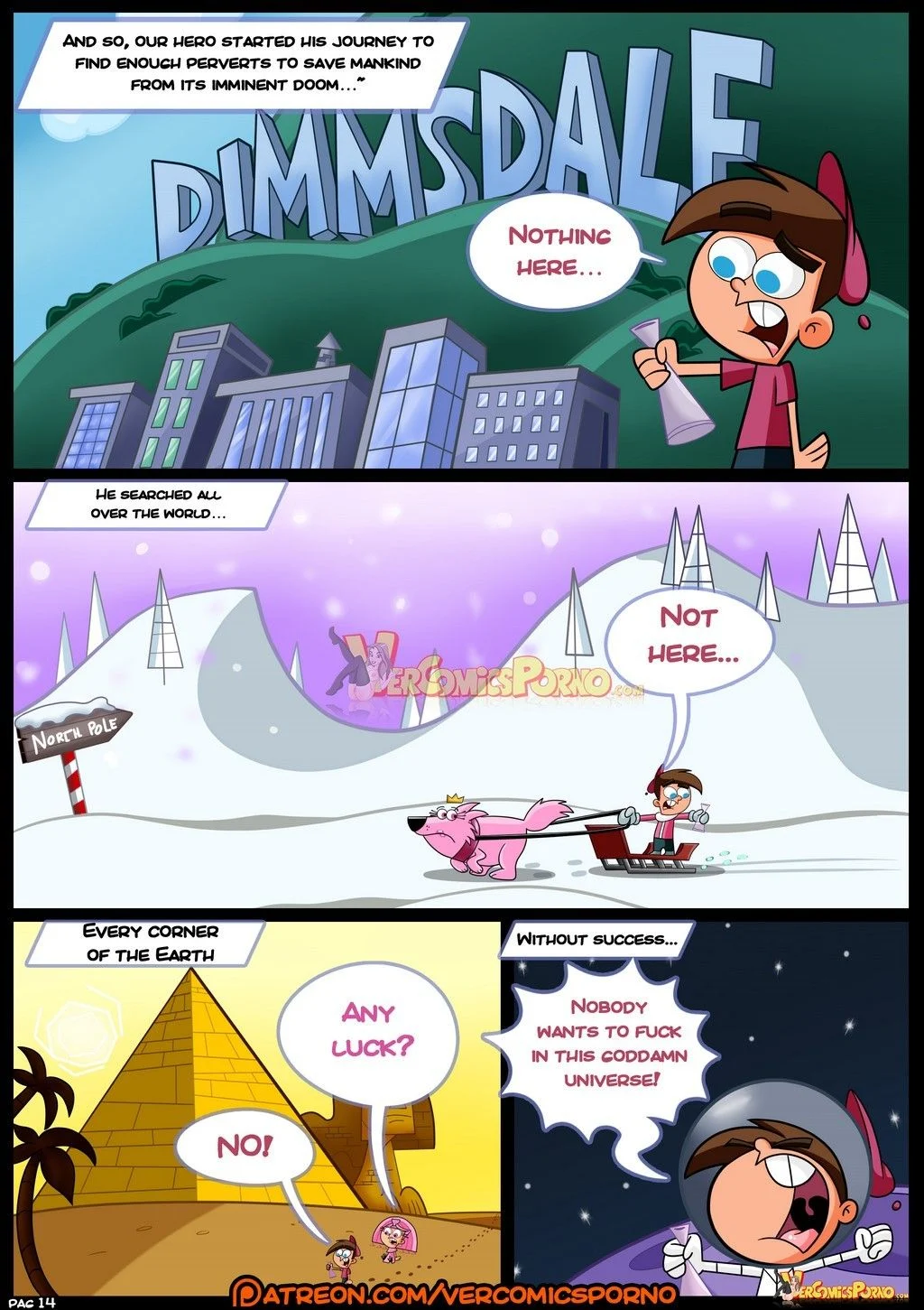 MILF Catcher’s (Various) [Croc] 1 . MILF Catcher's  - Chapter 1 (The Fairly OddParents , Dexter's Laboratory , The Simpsons) [Croc] – page 15