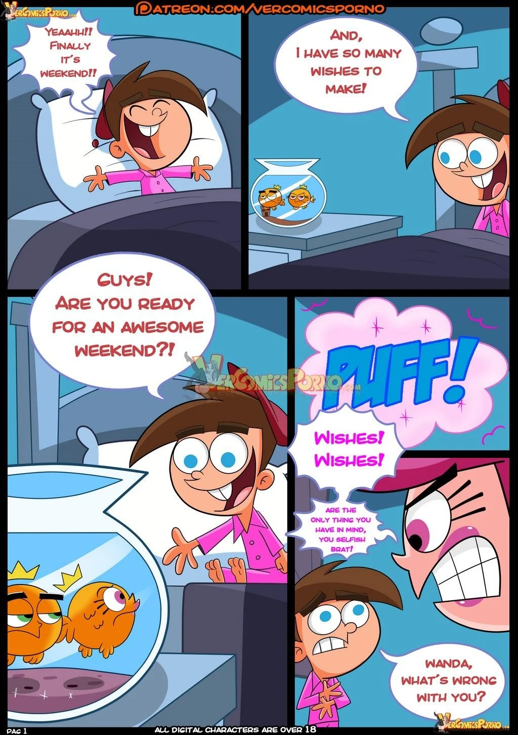 MILF Catcher’s (Various) [Croc] 1 . MILF Catcher's  - Chapter 1 (The Fairly OddParents , Dexter's Laboratory , The Simpsons) [Croc] – page 2