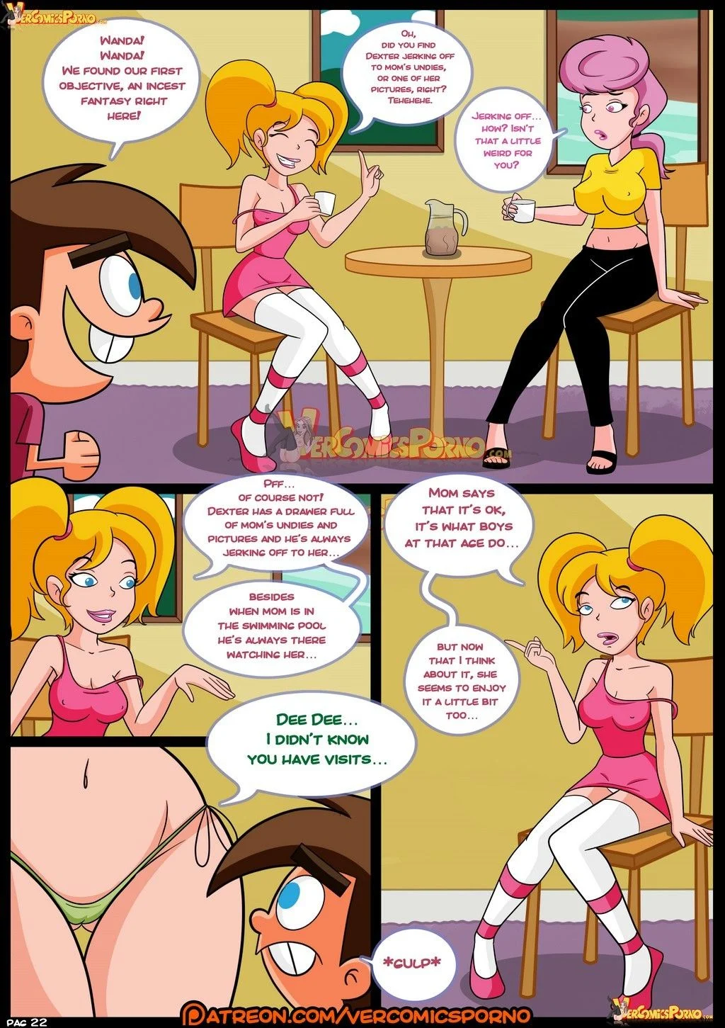 MILF Catcher’s (Various) [Croc] 1 . MILF Catcher's  - Chapter 1 (The Fairly OddParents , Dexter's Laboratory , The Simpsons) [Croc] – page 23