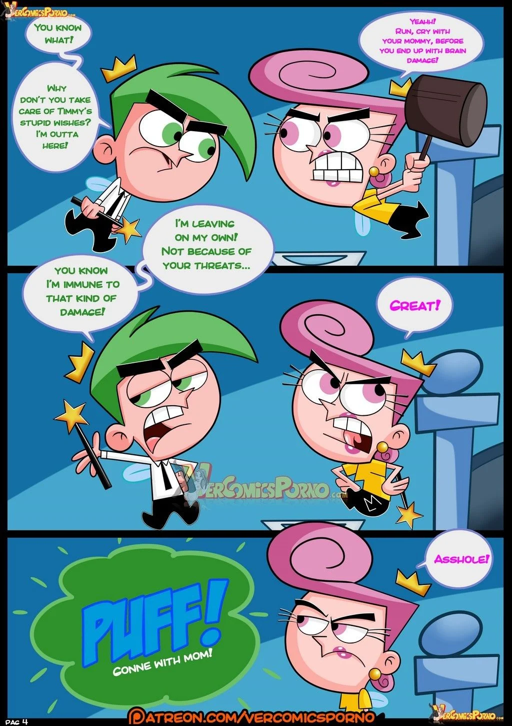MILF Catcher’s (Various) [Croc] 1 . MILF Catcher's  - Chapter 1 (The Fairly OddParents , Dexter's Laboratory , The Simpsons) [Croc] – page 5