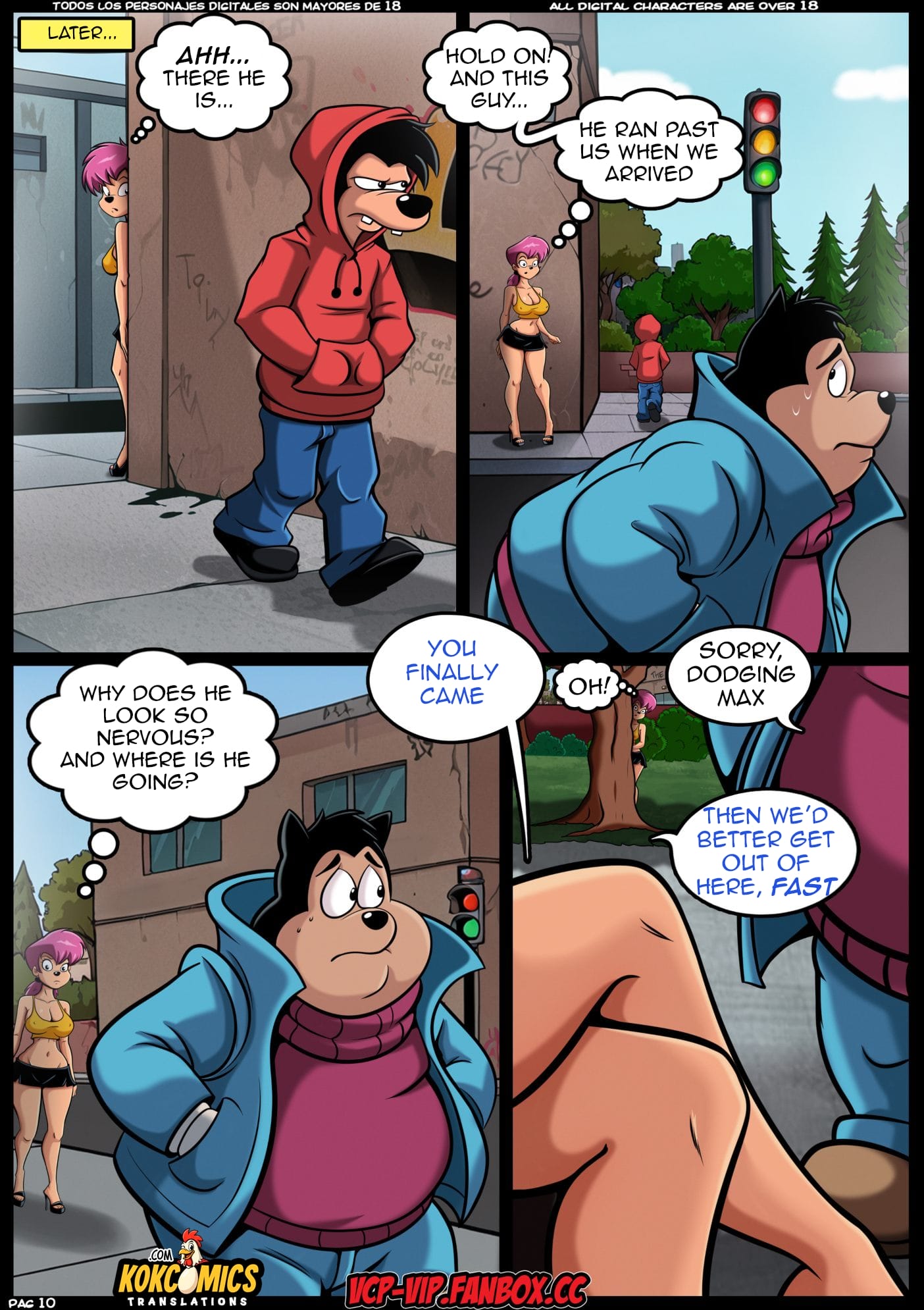 MILF Catcher’s (Various) [Croc] 6 . MILF Catcher's - Chapter 6 (Goof Troop) [Croc] – page 11