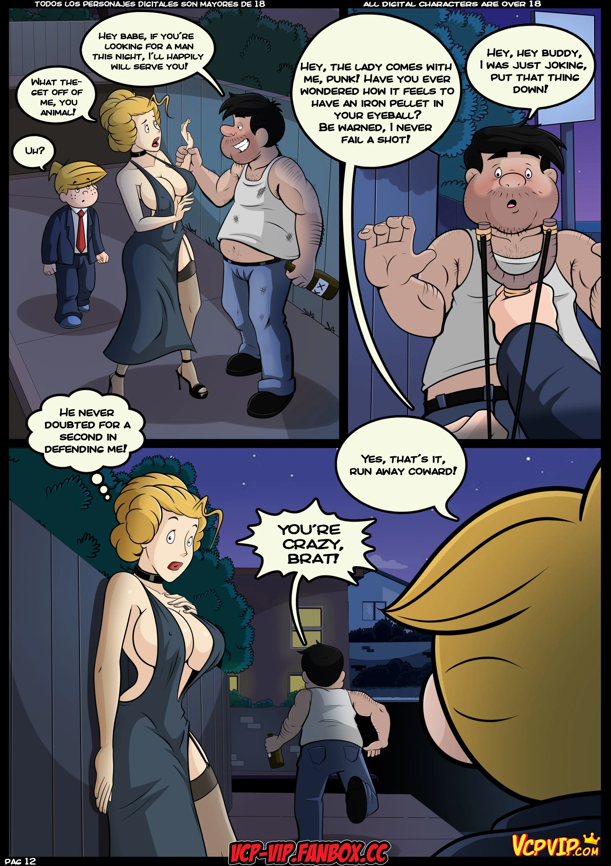 MILF Catcher’s (Various) [Croc] 4 . MILF Catcher's - Chapter 4 (Dennis the Menace) [Croc] – page 13