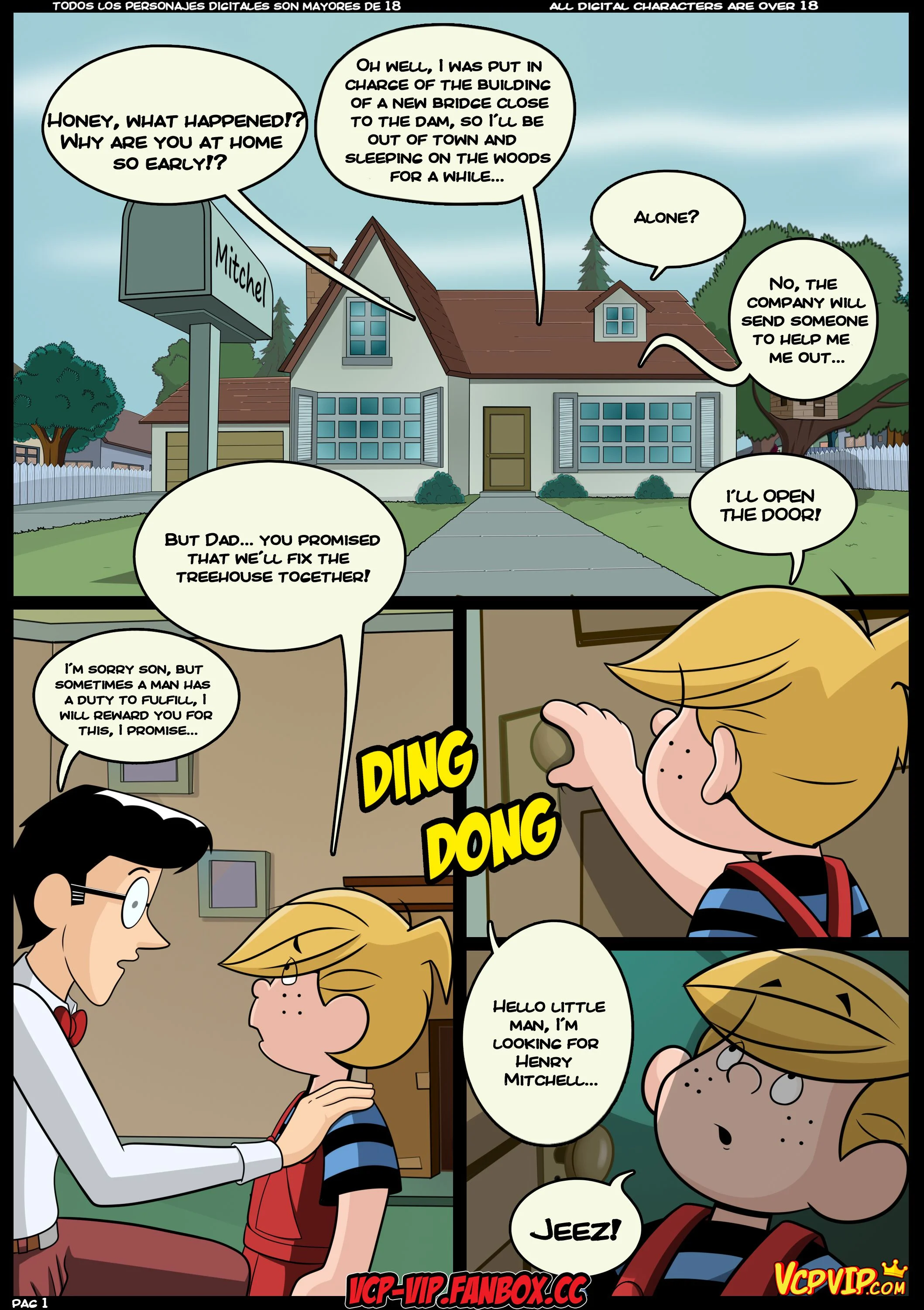 MILF Catcher’s (Various) [Croc] 4 . MILF Catcher's - Chapter 4 (Dennis the Menace) [Croc] – page 2