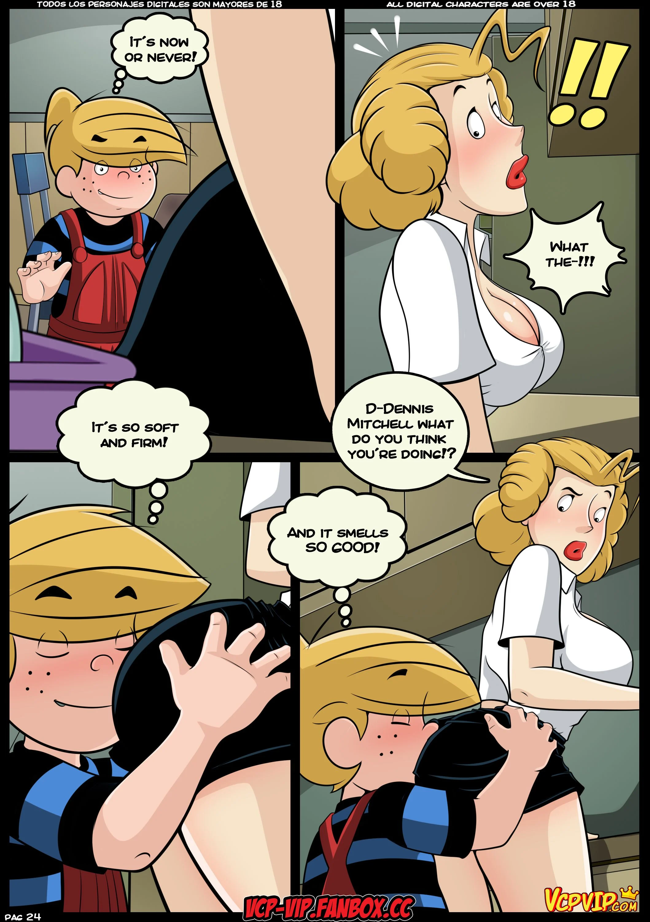 MILF Catcher’s (Various) [Croc] 4 . MILF Catcher's - Chapter 4 (Dennis the Menace) [Croc] – page 25