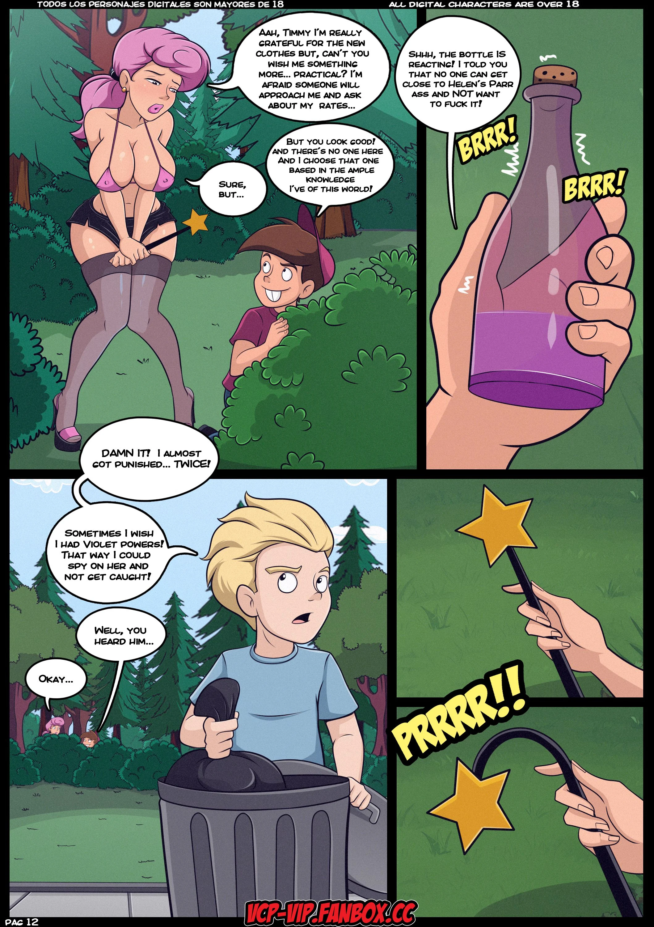MILF Catcher’s (Various) [Croc] 5 . MILF Catcher's - Chapter 5 (The Fairly OddParents , The Incredibles) [Croc] – page 13