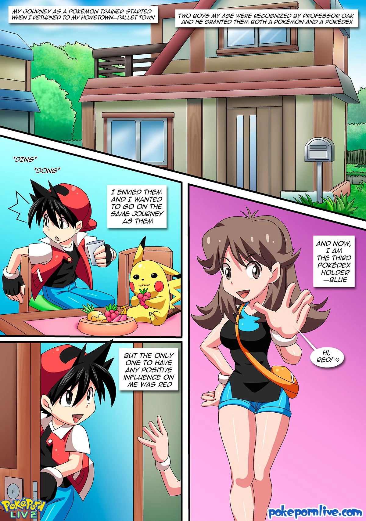 Lucky Me (Pokemon) [PalComix] 1 . Lucky Me - Chapter 1 (Pokemon) [PalComix] – page 2