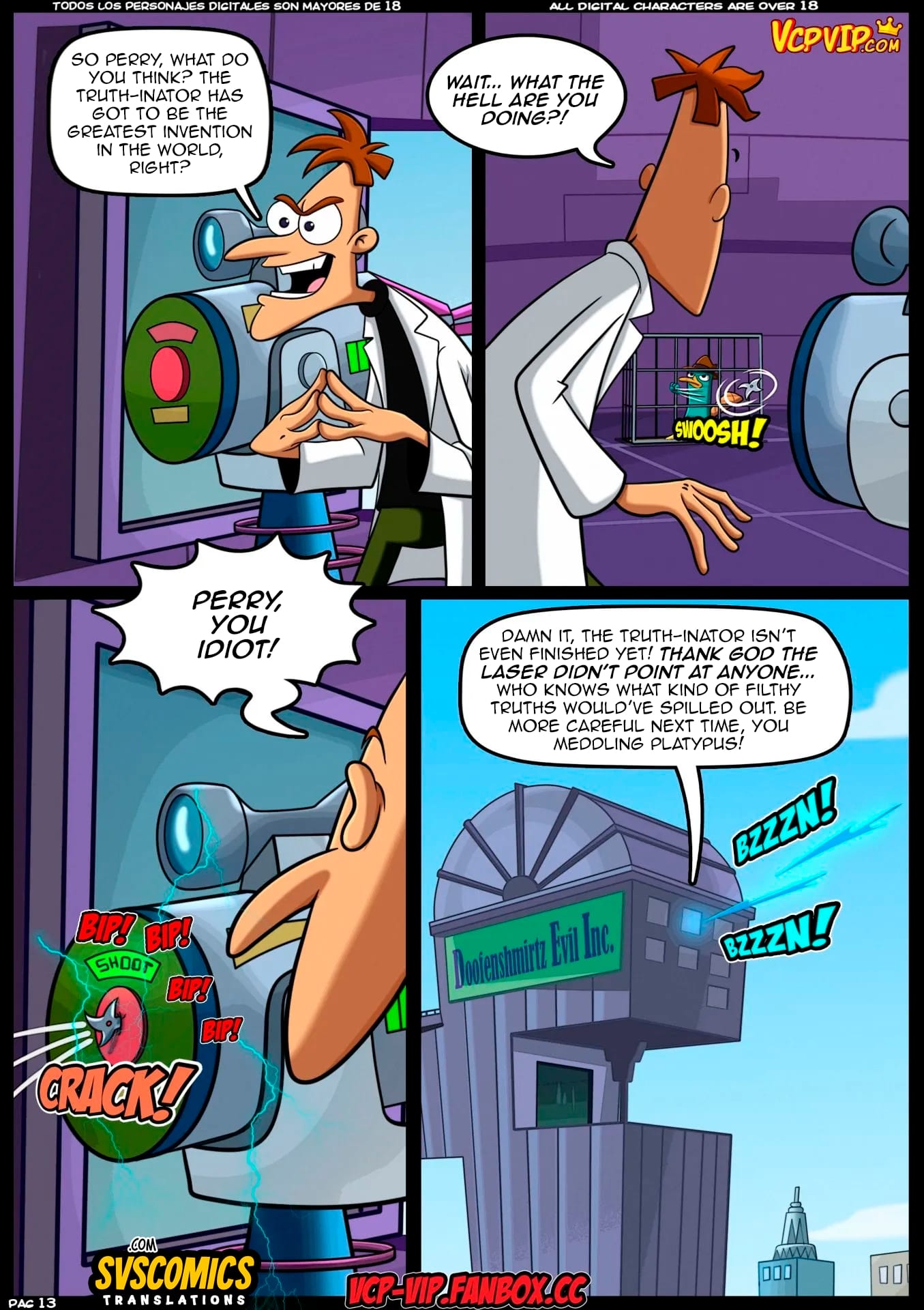 Family Secrets (Phineas and Ferb) [VCP] 1 . Family Secrets - Chapter 1 (Phineas and Ferb) [VCP] – page 14