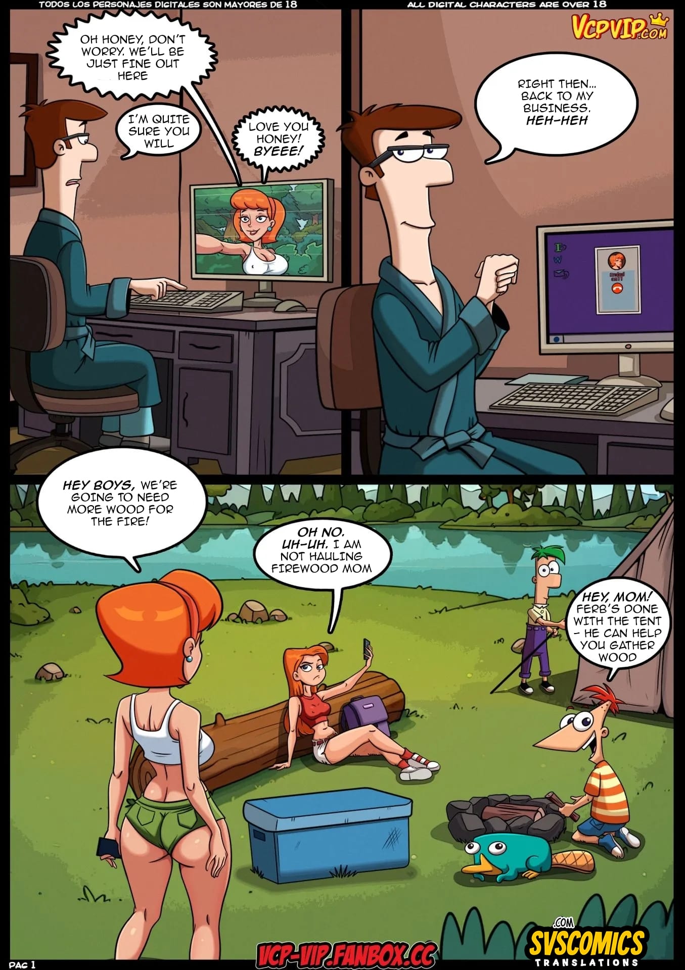Family Secrets (Phineas and Ferb) [VCP] 1 . Family Secrets - Chapter 1 (Phineas and Ferb) [VCP] – page 2