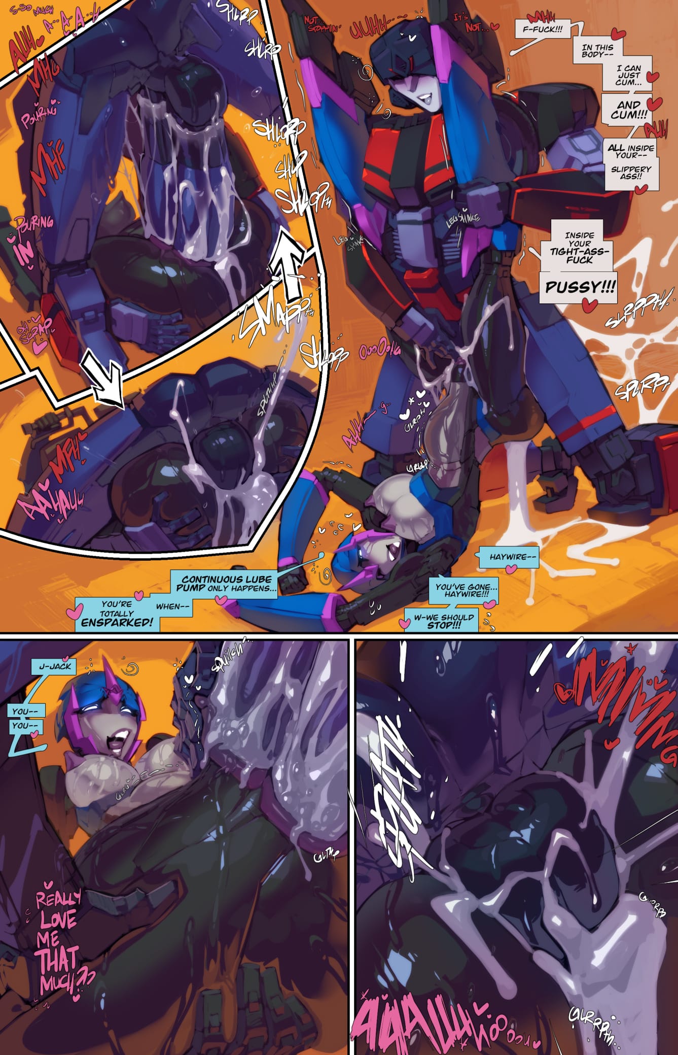Jack X Arcee: “Autobutt Jack” (Transformer) [Fred Perry] 1 . Jack X Arcee: "Autobutt Jack" - Chapter 1 (Transformer) [Fred Perry] – page 11