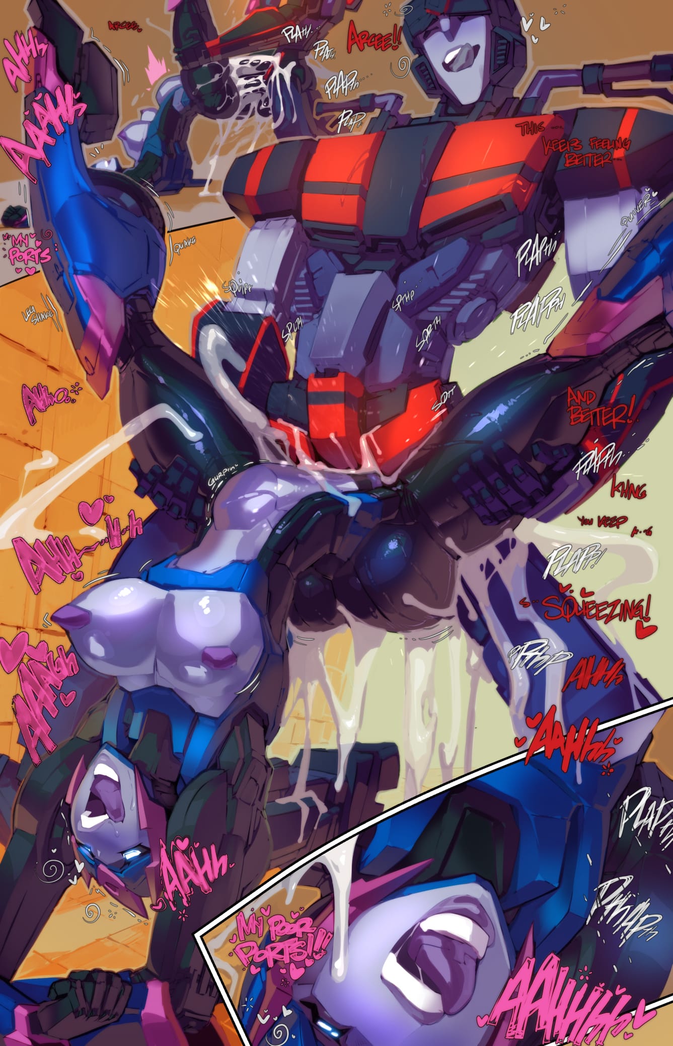 Jack X Arcee: “Autobutt Jack” (Transformer) [Fred Perry] 1 . Jack X Arcee: "Autobutt Jack" - Chapter 1 (Transformer) [Fred Perry] – page 13