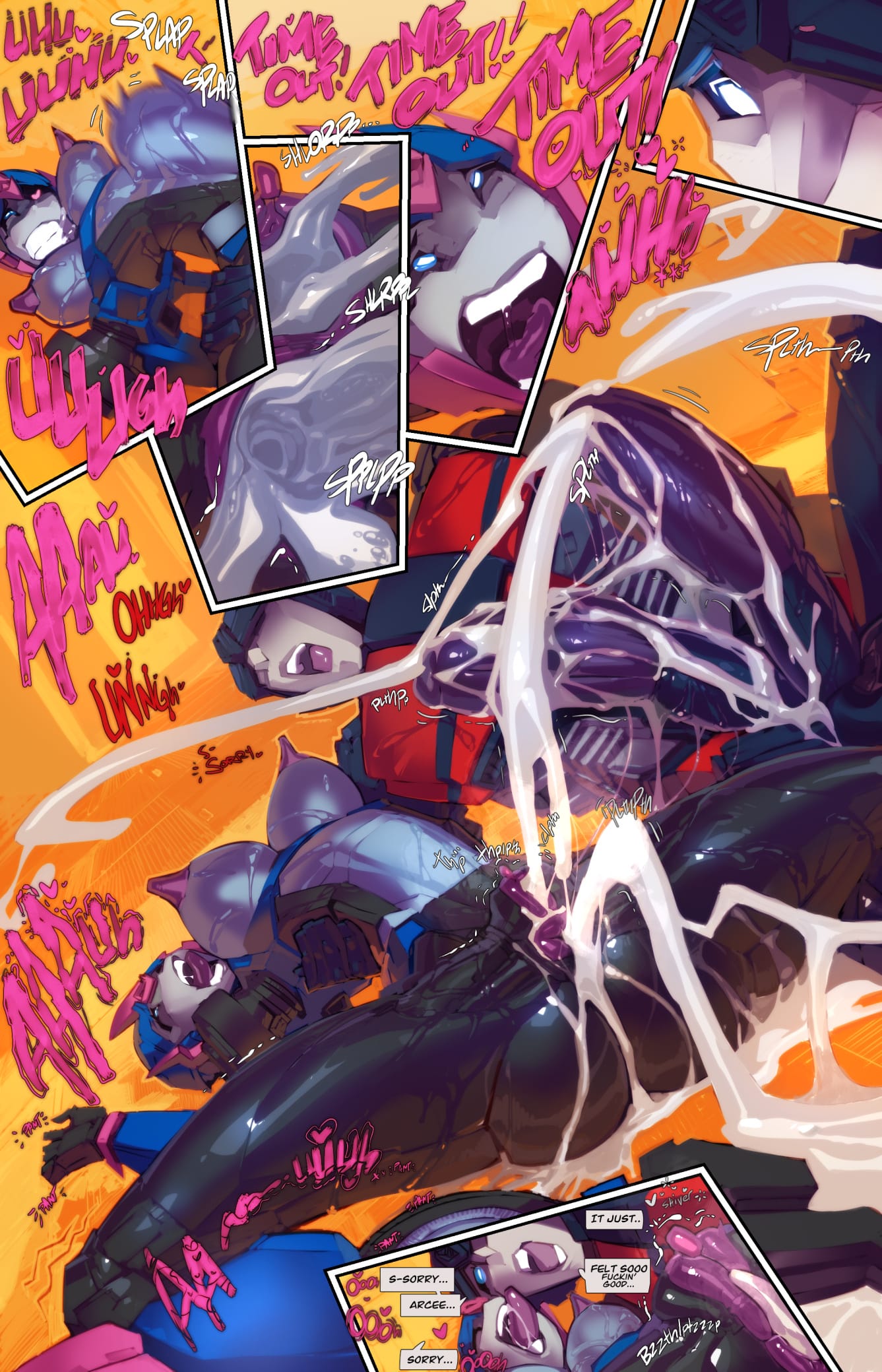 Jack X Arcee: “Autobutt Jack” (Transformer) [Fred Perry] 1 . Jack X Arcee: "Autobutt Jack" - Chapter 1 (Transformer) [Fred Perry] – page 15