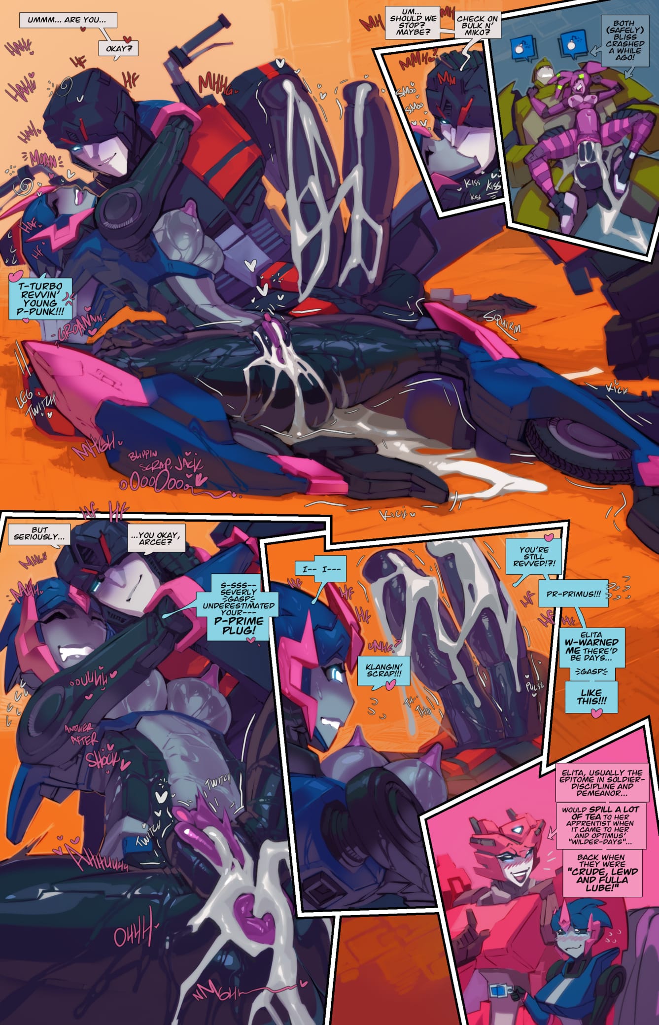 Jack X Arcee: “Autobutt Jack” (Transformer) [Fred Perry] 1 . Jack X Arcee: "Autobutt Jack" - Chapter 1 (Transformer) [Fred Perry] – page 16