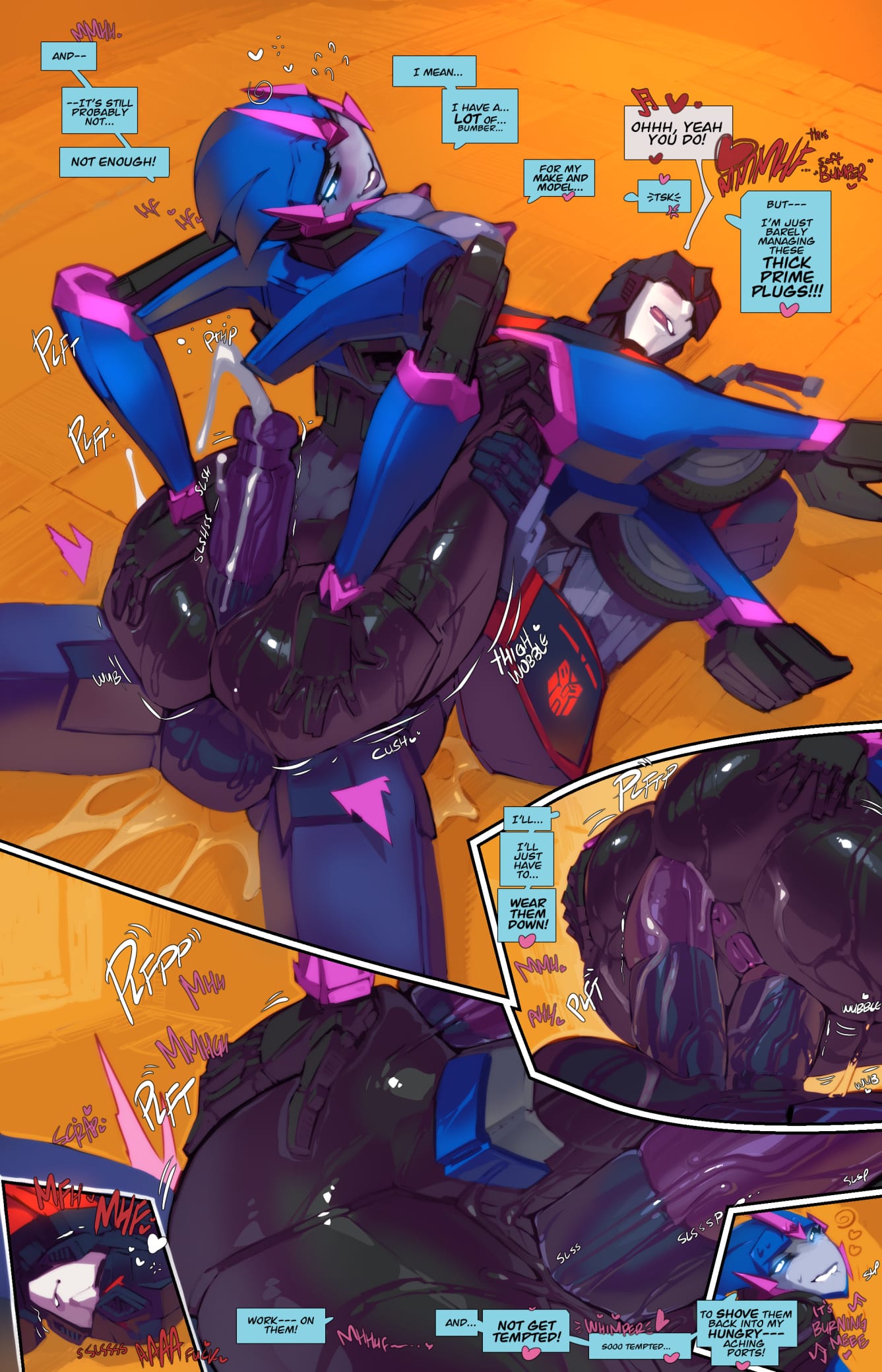 Jack X Arcee: “Autobutt Jack” (Transformer) [Fred Perry] 1 . Jack X Arcee: "Autobutt Jack" - Chapter 1 (Transformer) [Fred Perry] – page 18