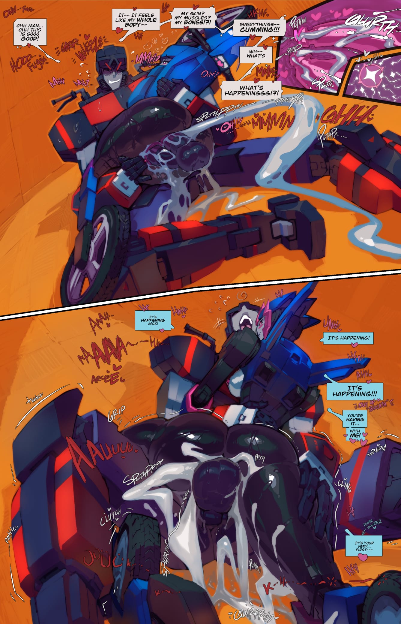 Jack X Arcee: “Autobutt Jack” (Transformer) [Fred Perry] 1 . Jack X Arcee: "Autobutt Jack" - Chapter 1 (Transformer) [Fred Perry] – page 20