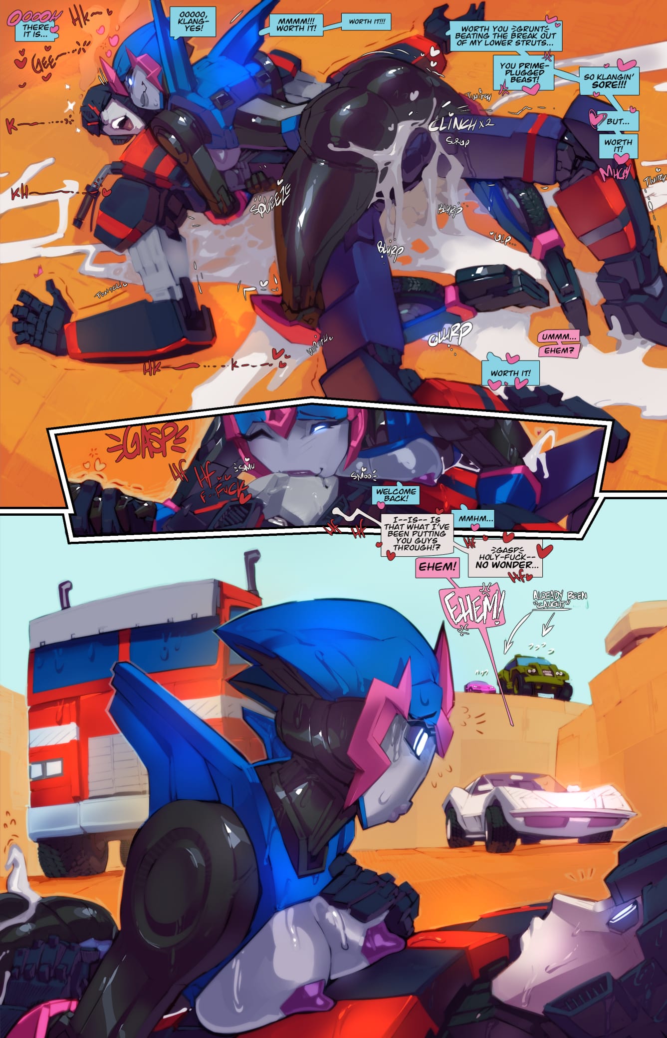 Jack X Arcee: “Autobutt Jack” (Transformer) [Fred Perry] 1 . Jack X Arcee: "Autobutt Jack" - Chapter 1 (Transformer) [Fred Perry] – page 21