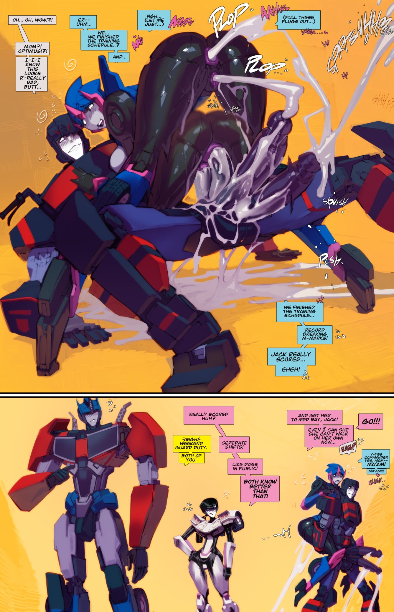 Jack X Arcee: “Autobutt Jack” (Transformer) [Fred Perry] 1 . Jack X Arcee: "Autobutt Jack" - Chapter 1 (Transformer) [Fred Perry] – page 23