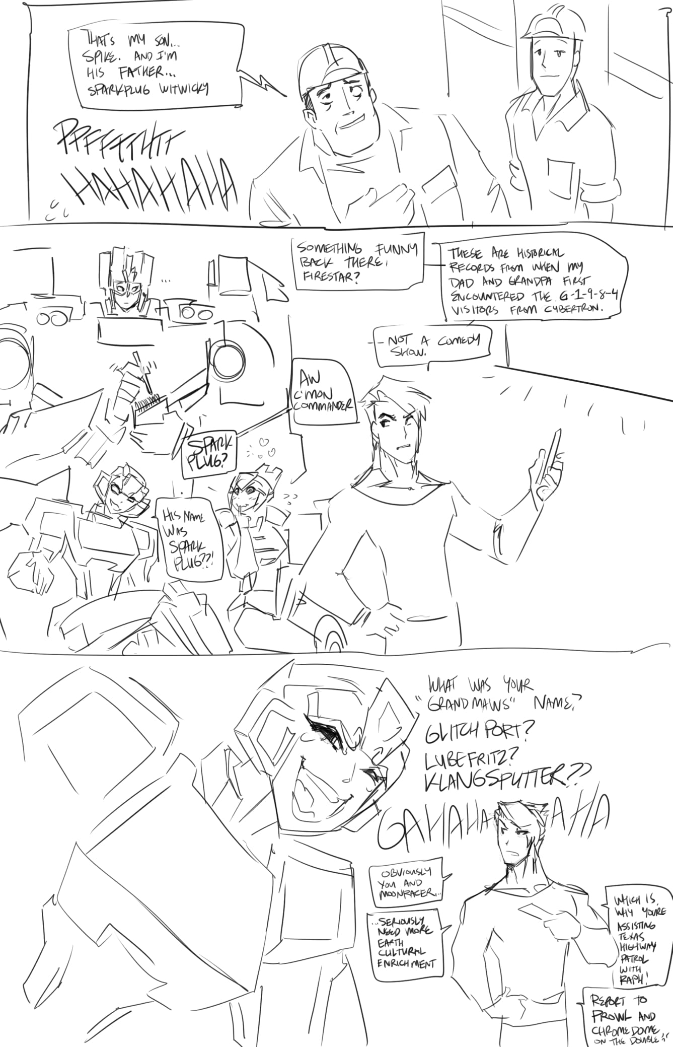 Jack X Arcee: “Autobutt Jack” (Transformer) [Fred Perry] 1 . Jack X Arcee: "Autobutt Jack" - Chapter 1 (Transformer) [Fred Perry] – page 27