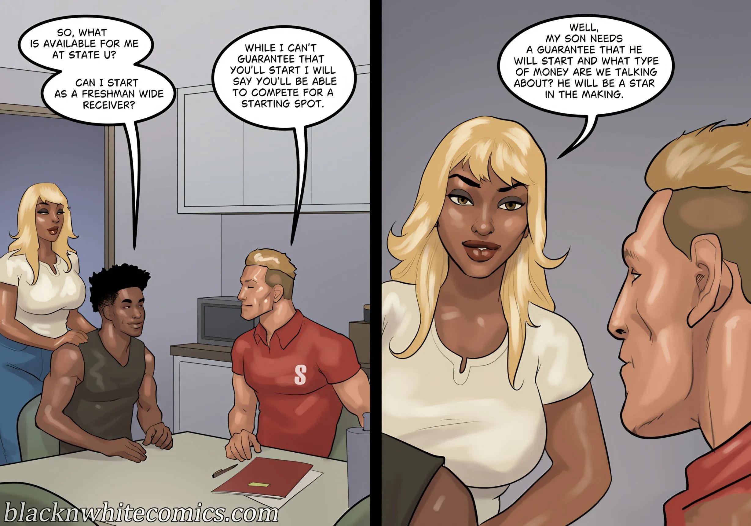 The Recruit [BlackNWhiteComics] 1 . The Recruit - Chapter 1 [BlackNWhiteComics] – page 10