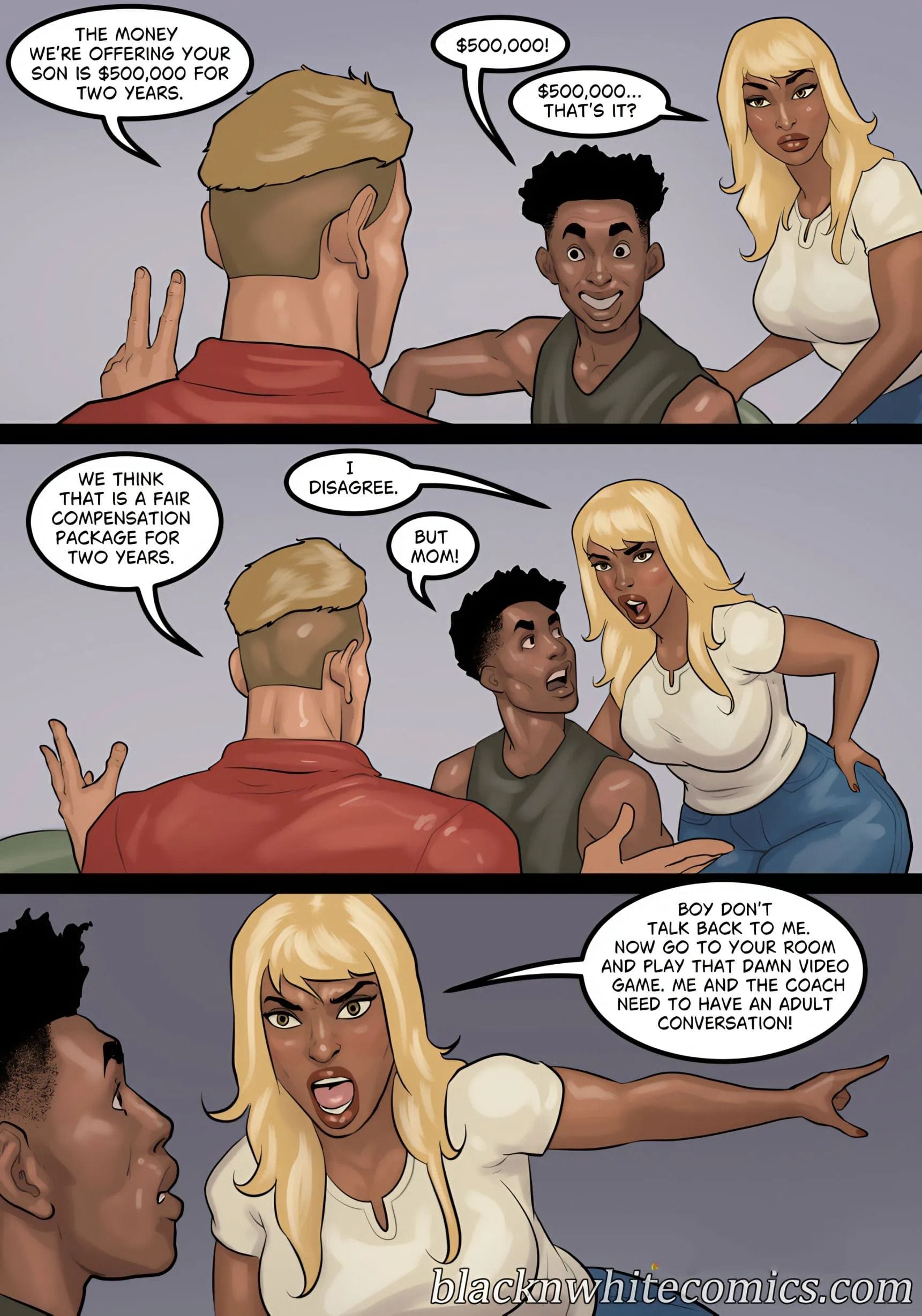 The Recruit [BlackNWhiteComics] 1 . The Recruit - Chapter 1 [BlackNWhiteComics] – page 11