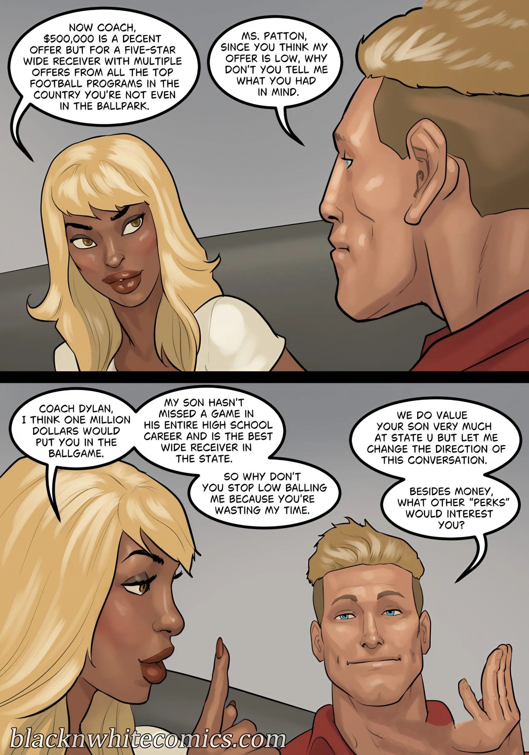 The Recruit [BlackNWhiteComics] 1 . The Recruit - Chapter 1 [BlackNWhiteComics] – page 13