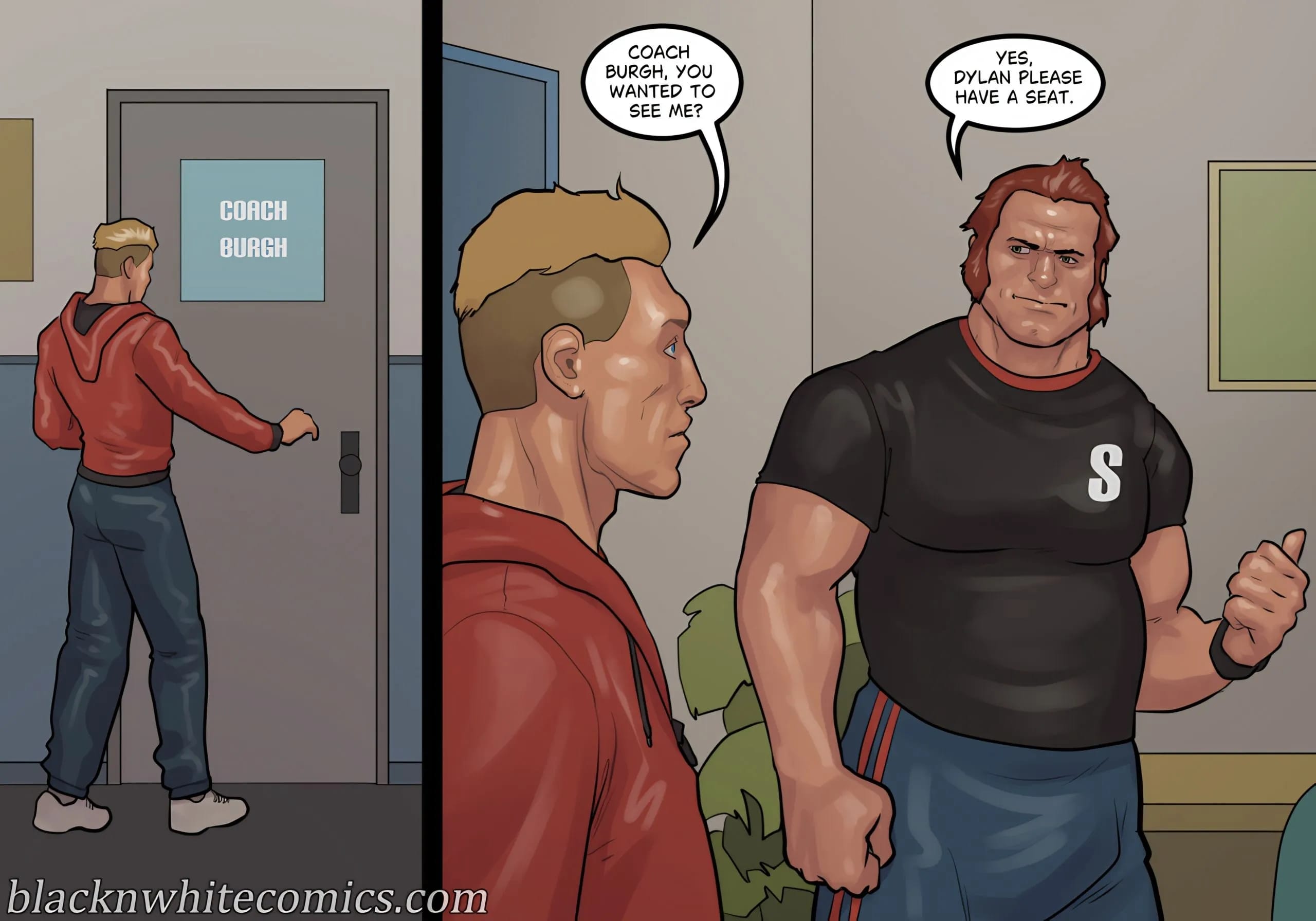 The Recruit [BlackNWhiteComics] 1 . The Recruit - Chapter 1 [BlackNWhiteComics] – page 3