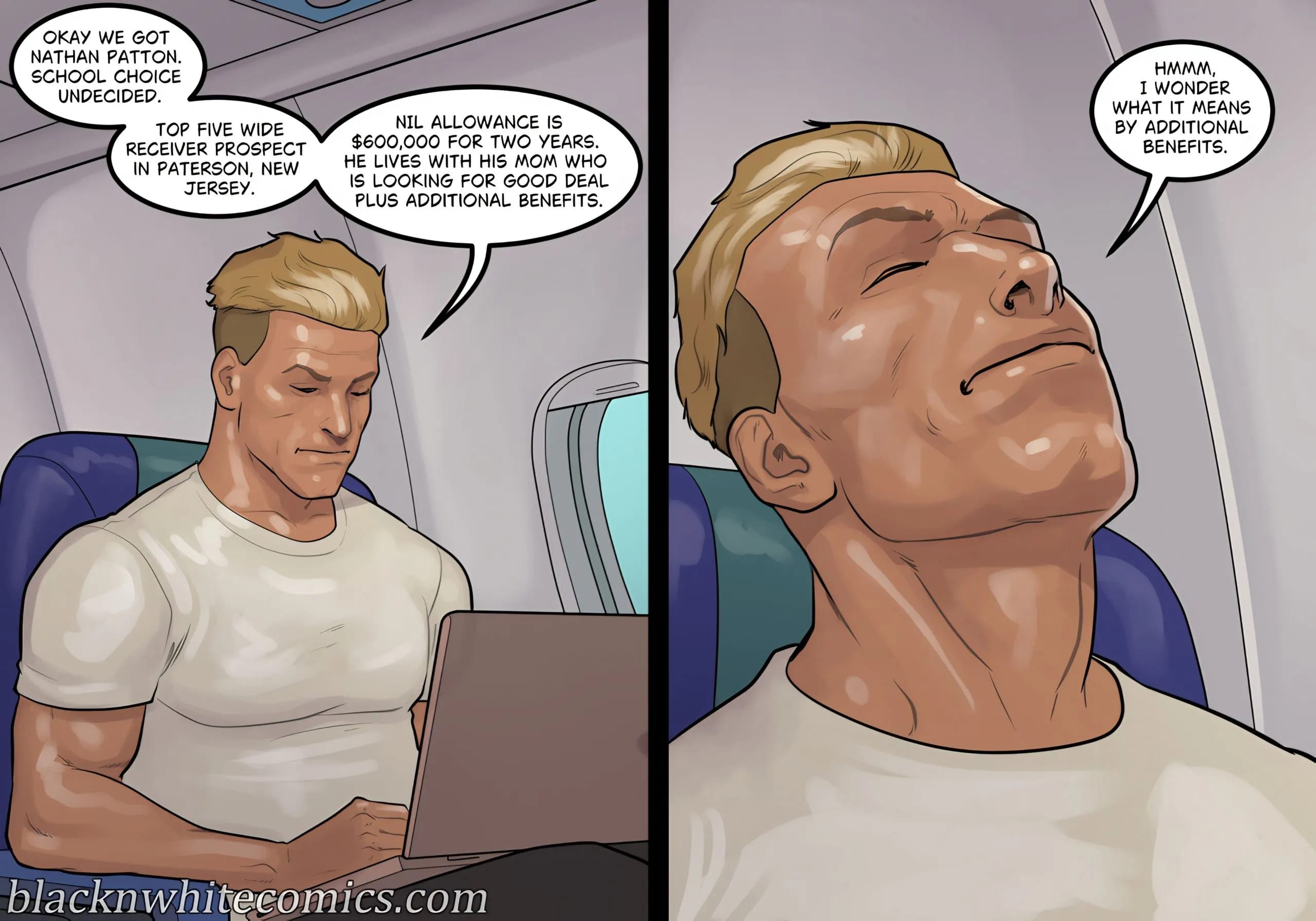 The Recruit [BlackNWhiteComics] 1 . The Recruit - Chapter 1 [BlackNWhiteComics] – page 5