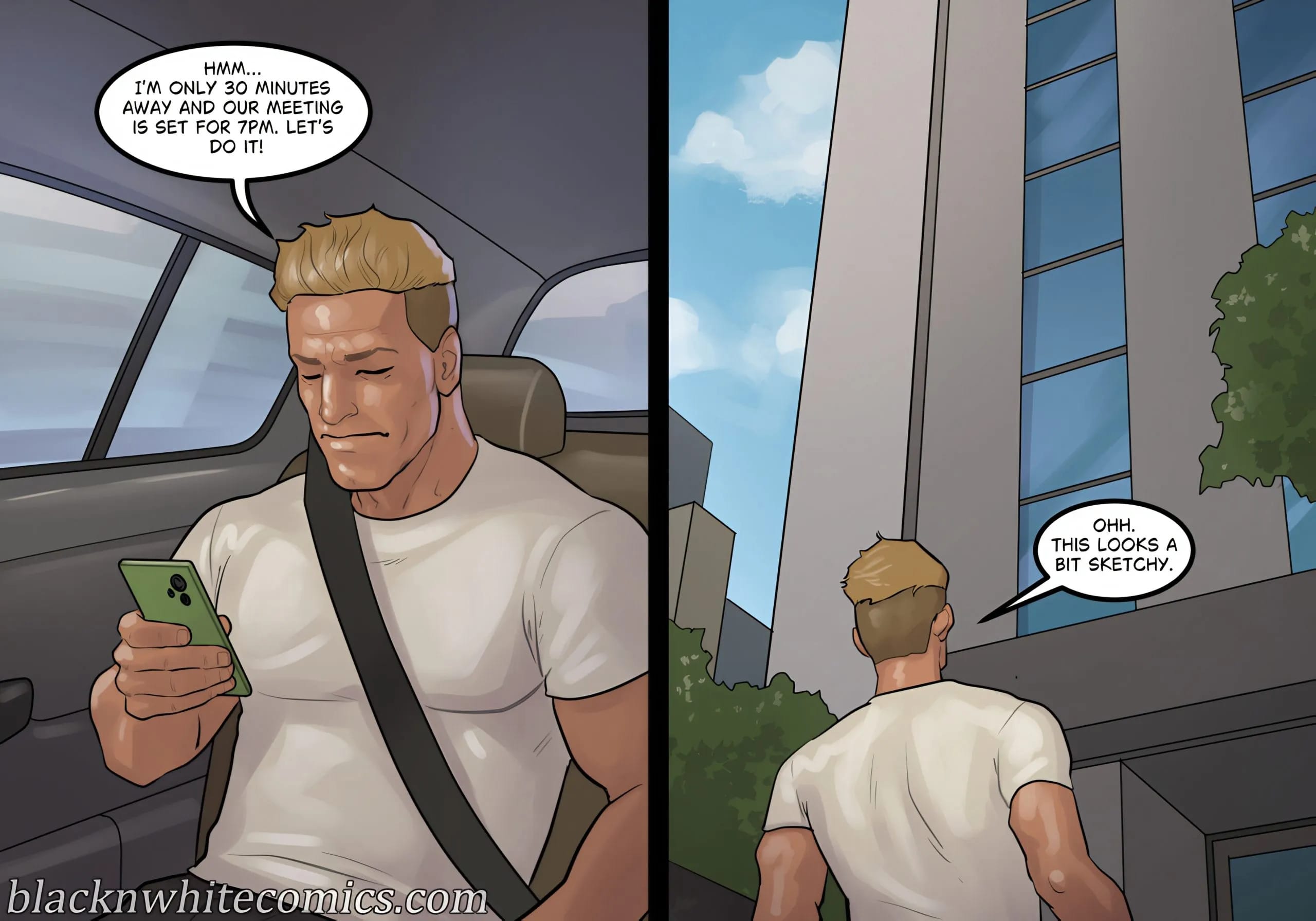 The Recruit [BlackNWhiteComics] 1 . The Recruit - Chapter 1 [BlackNWhiteComics] – page 6