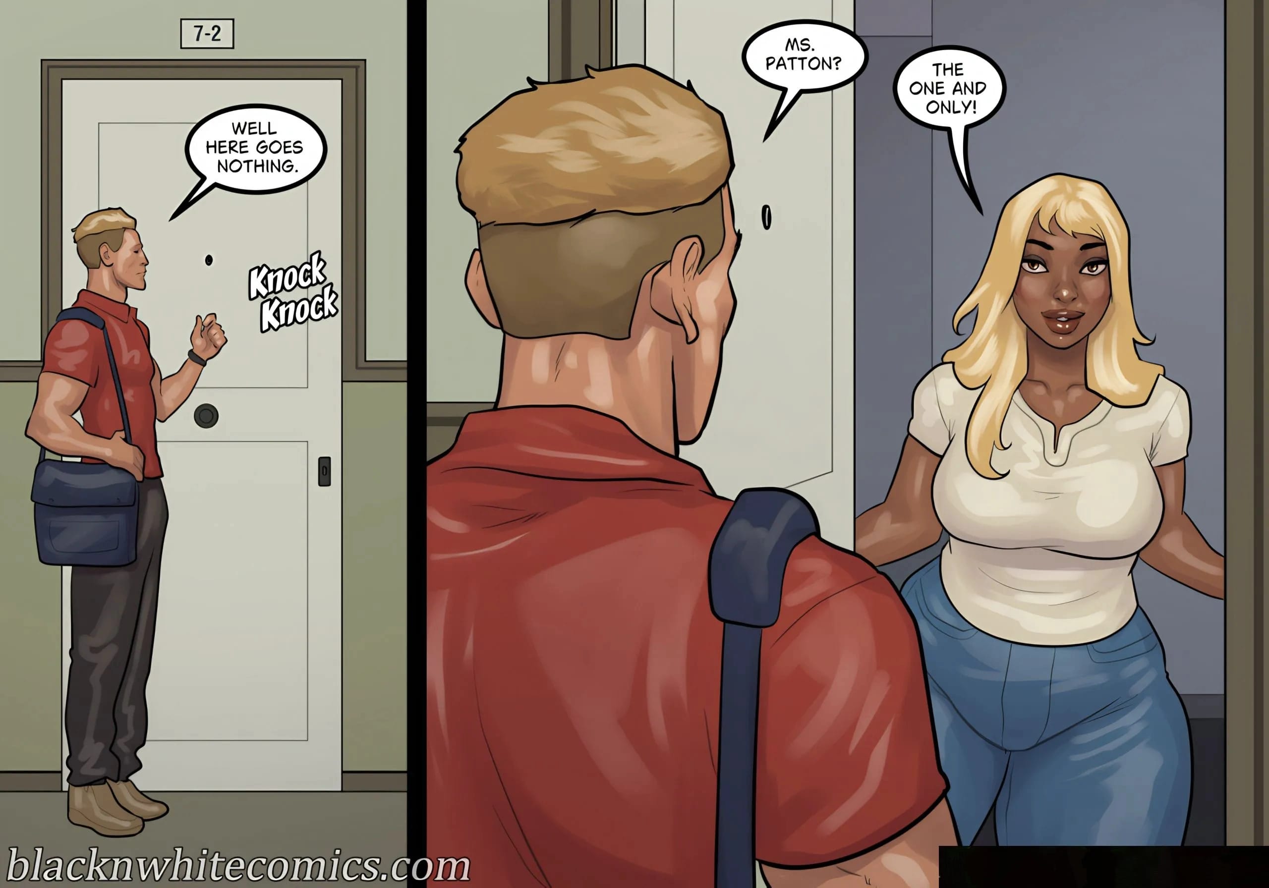The Recruit [BlackNWhiteComics] 1 . The Recruit - Chapter 1 [BlackNWhiteComics] – page 7
