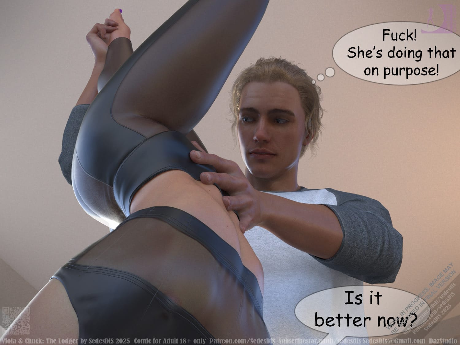Viola &amp; Chuck – The Lodger [SedesDiS] 1 . Viola & Chuck - The Lodger - Chapter 1 [SedesDiS] – page 105