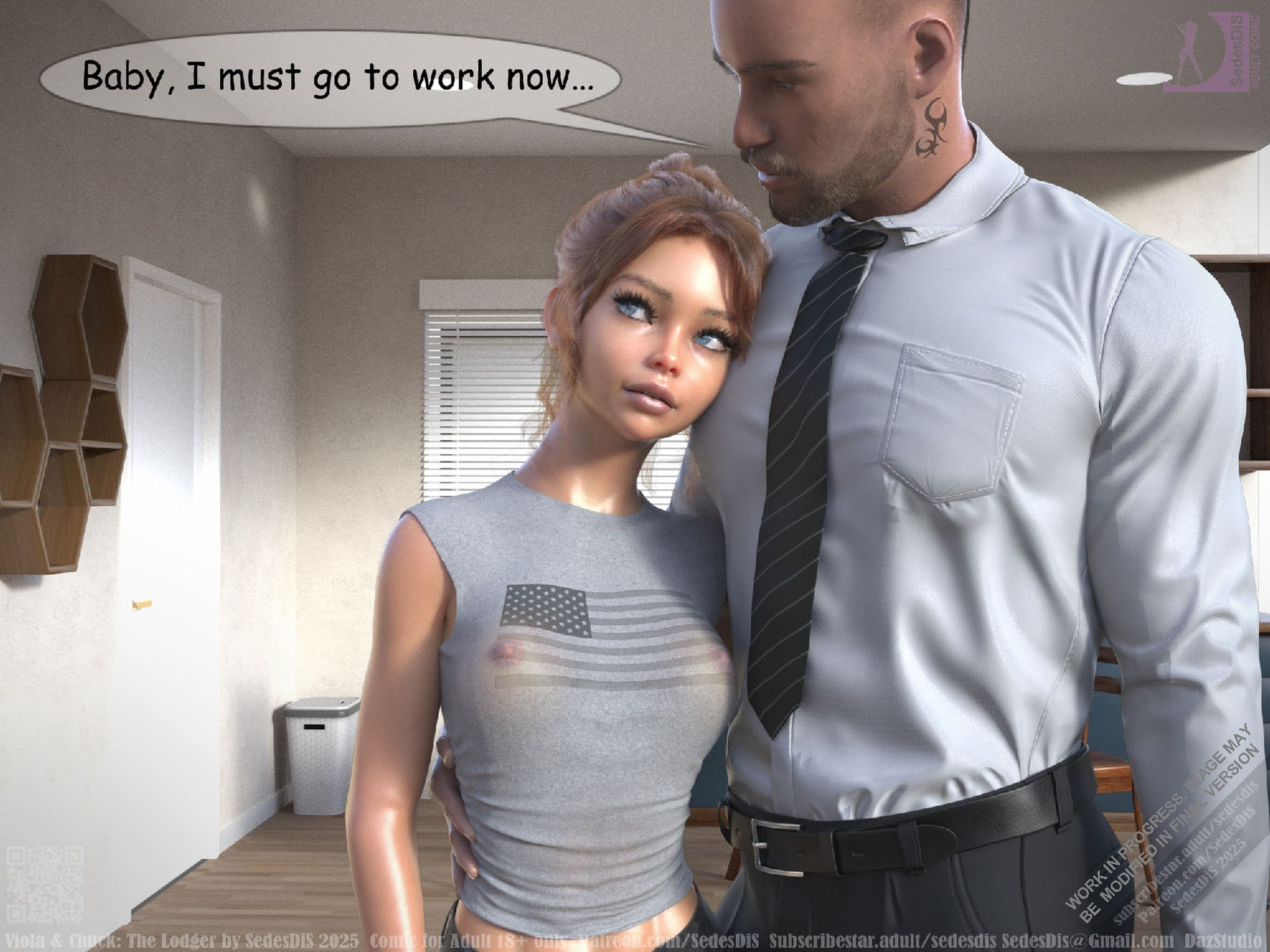 Viola &amp; Chuck – The Lodger [SedesDiS] 1 . Viola & Chuck - The Lodger - Chapter 1 [SedesDiS] – page 11
