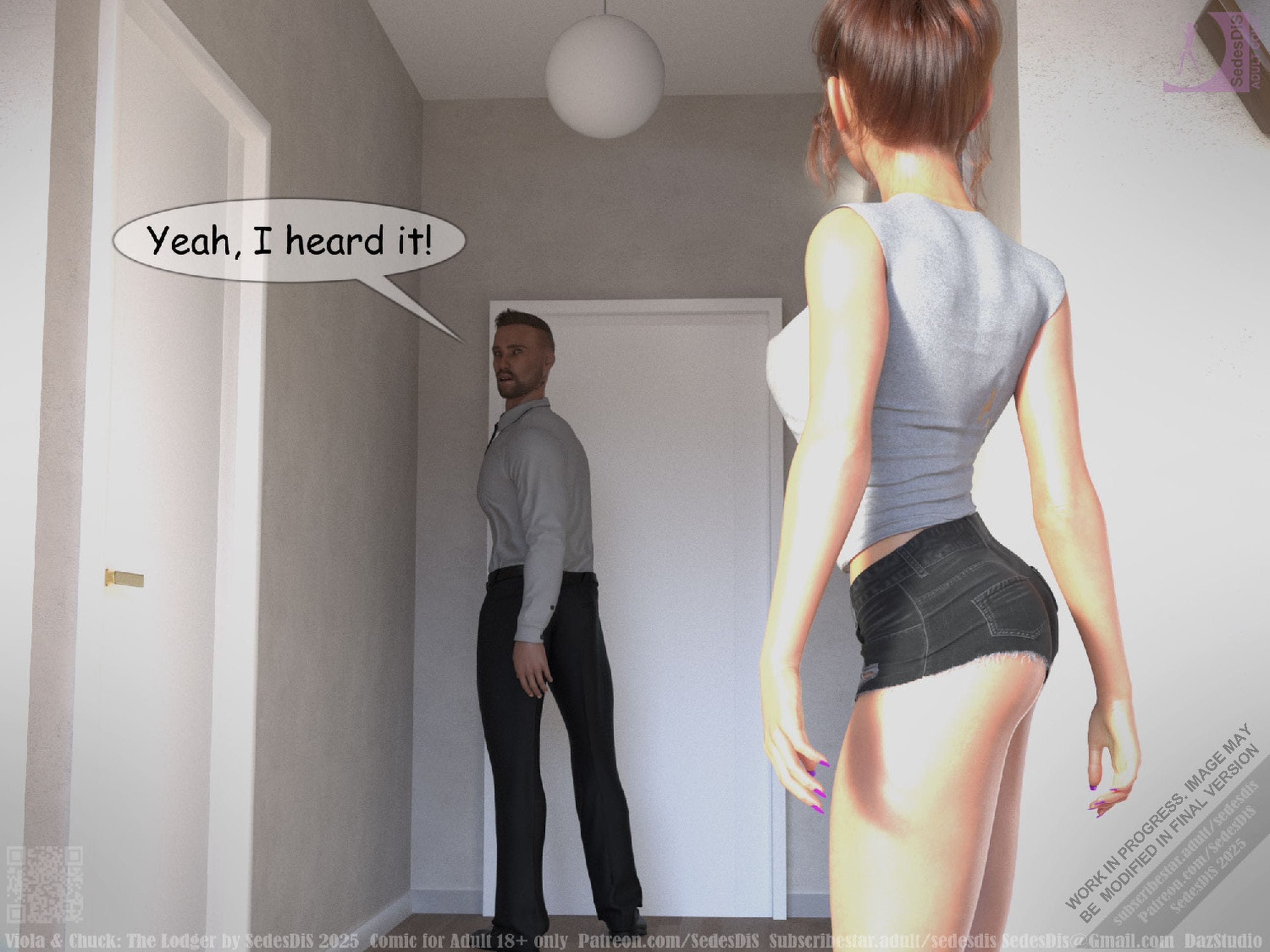 Viola &amp; Chuck – The Lodger [SedesDiS] 1 . Viola & Chuck - The Lodger - Chapter 1 [SedesDiS] – page 3