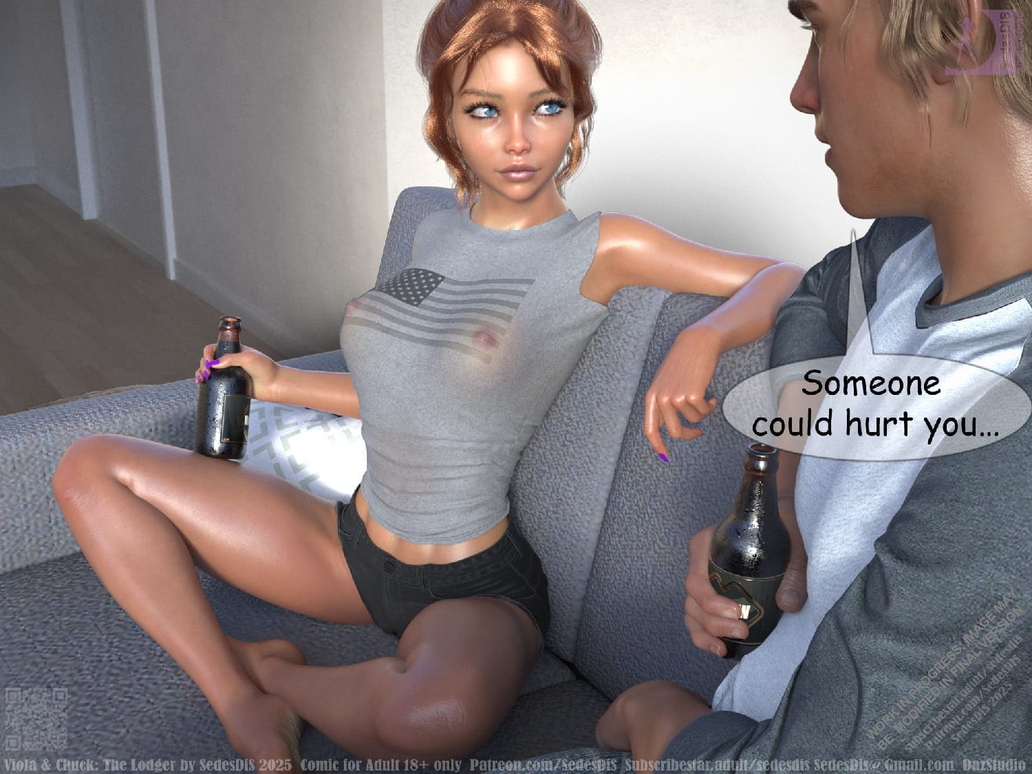 Viola &amp; Chuck – The Lodger [SedesDiS] 1 . Viola & Chuck - The Lodger - Chapter 1 [SedesDiS] – page 49