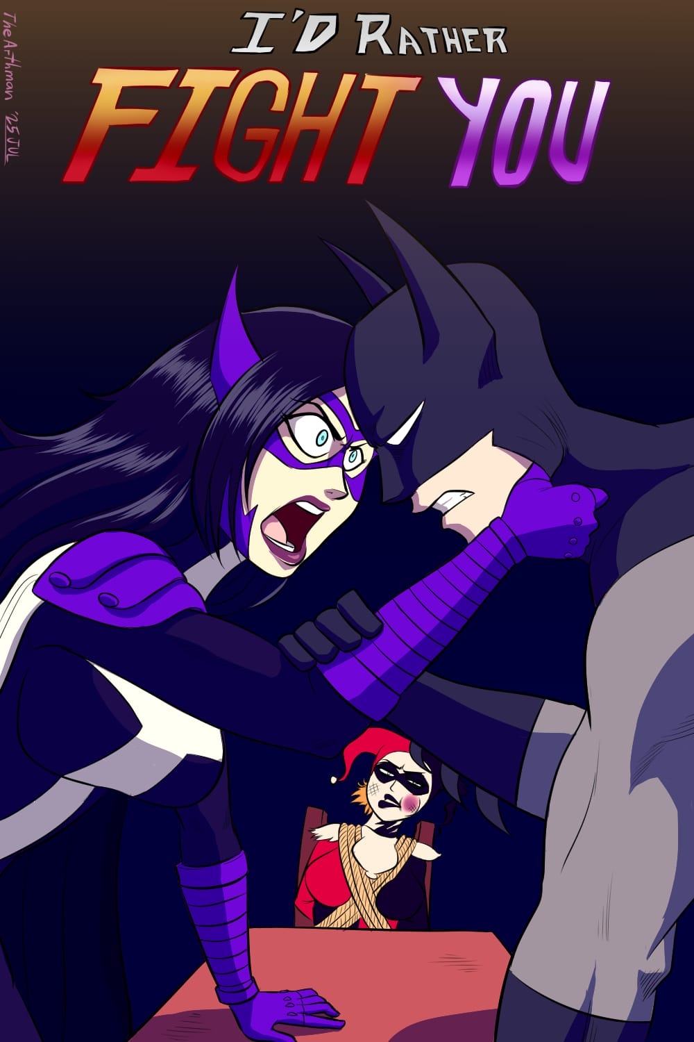 I’d Rather Fight You (Batman) [The Arthman] 1 . I'd Rather Fight You - Chapter 1 (Batman) [The Arthman] – page 1