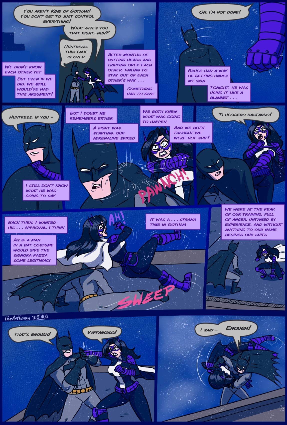 I’d Rather Fight You (Batman) [The Arthman] 1 . I'd Rather Fight You - Chapter 1 (Batman) [The Arthman] – page 4