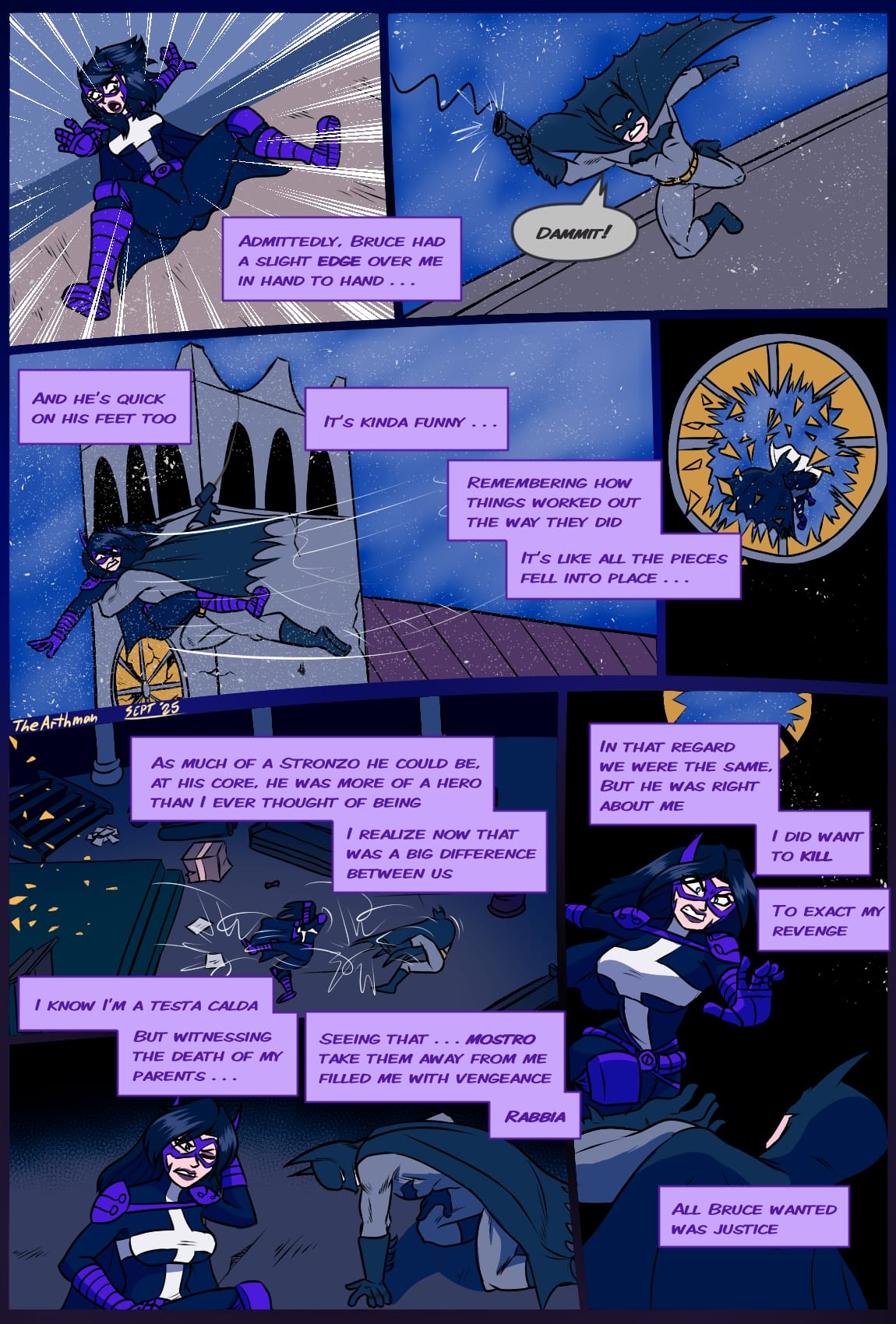 I’d Rather Fight You (Batman) [The Arthman] 1 . I'd Rather Fight You - Chapter 1 (Batman) [The Arthman] – page 5