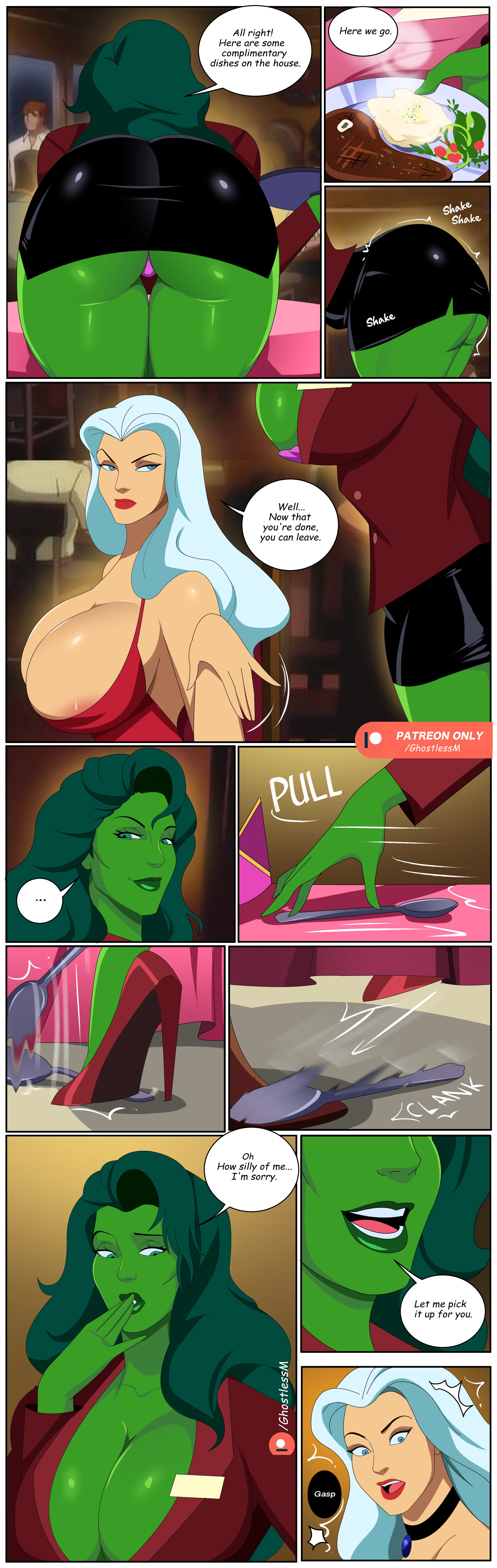 Hot Date (Spider-Man , Savage She-Hulk) [GhostlessM] 1 . Hot Date - Chapter 1 (Spider-Man , Savage She-Hulk) [GhostlessM] – page 6