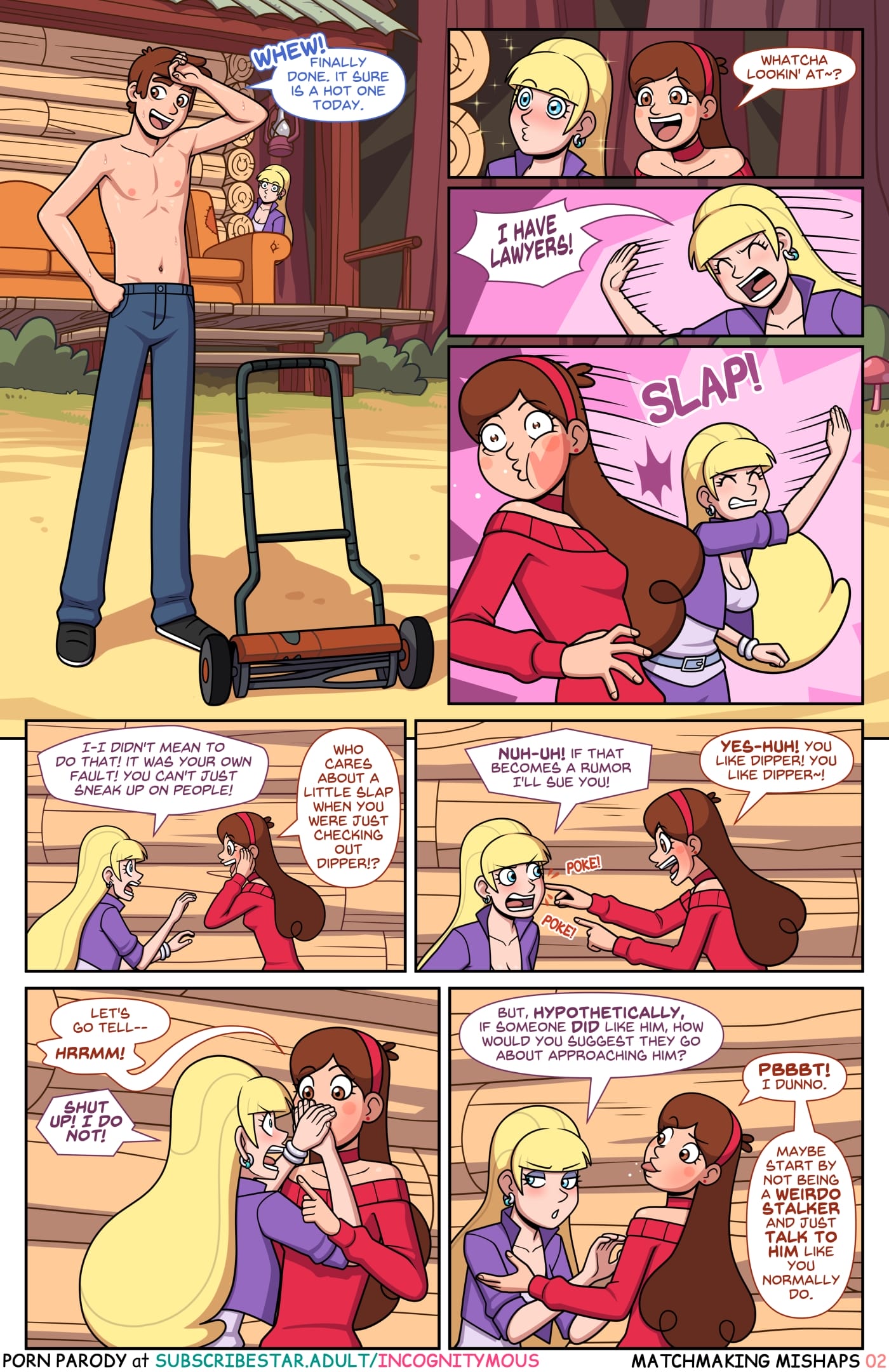 Yui – Japanese Milf [NotAvailableXXX] 1 . Matchmaking Mishaps - Chapter 1 (Gravity Falls) [Incognitymous] – page 2
