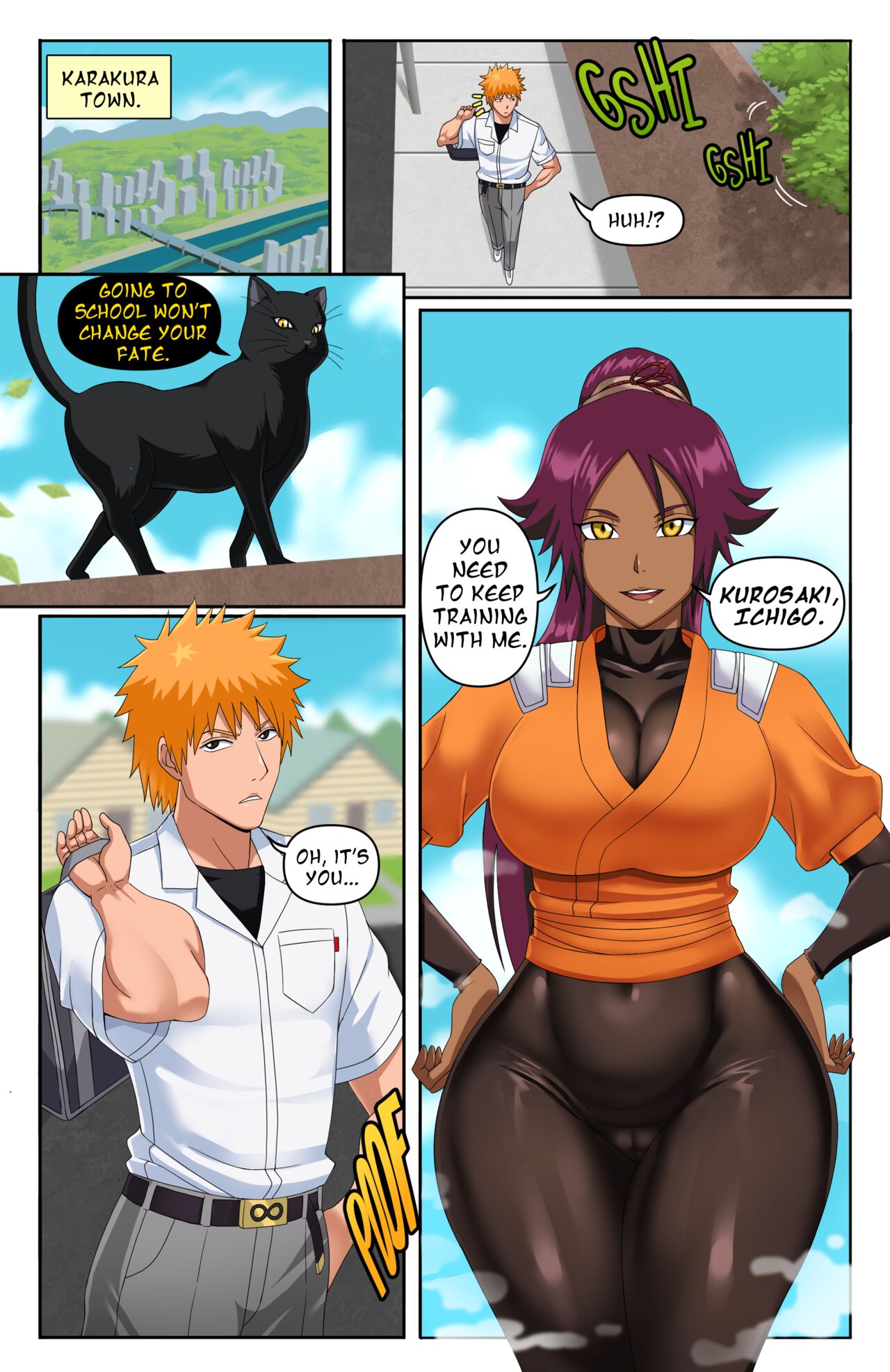 Bleached comic porn Bleached Chapter 1 – page 2