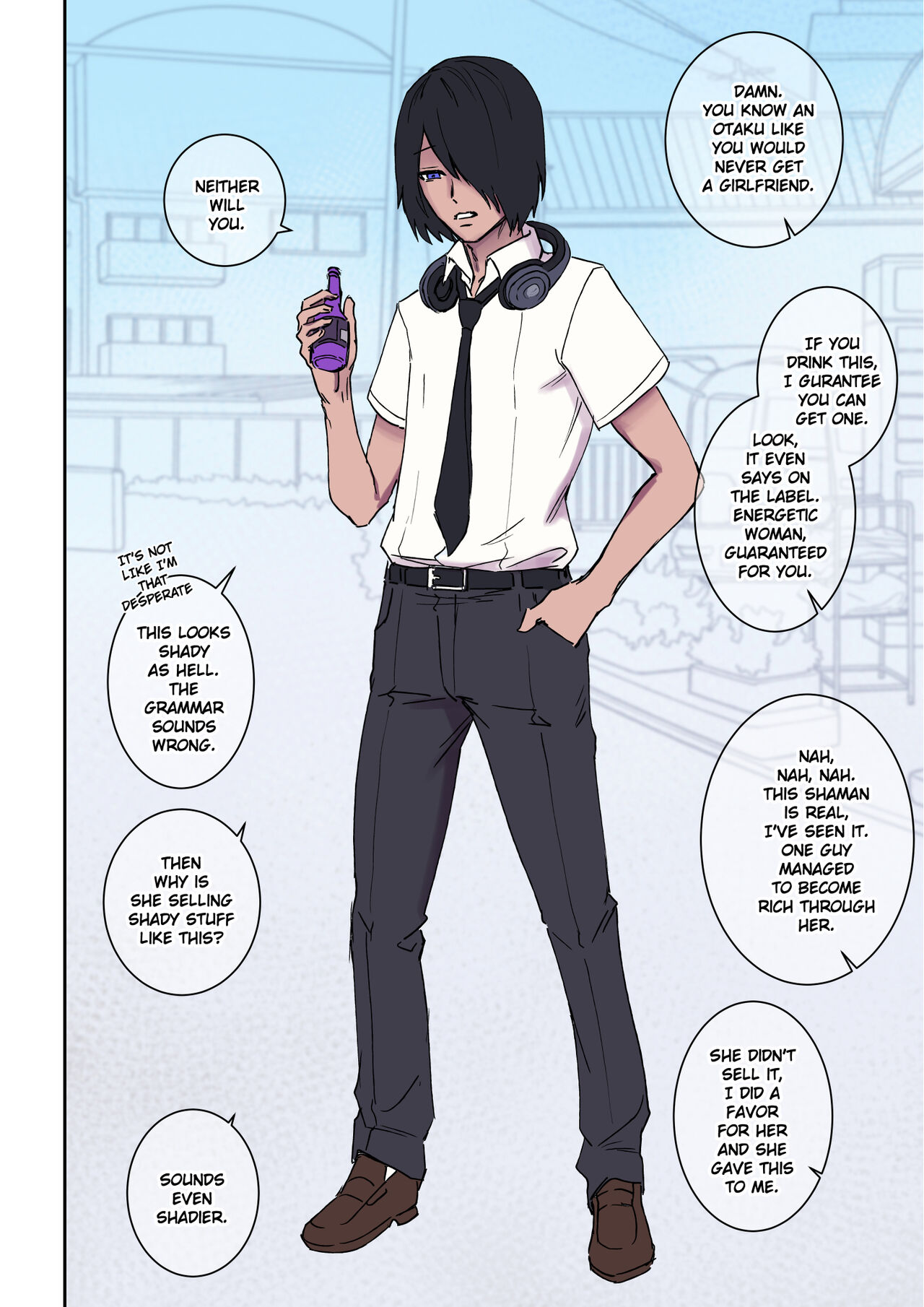 My Shy Best Friend Turned Into A Gal Girl And Wants Me To Fuck Her comic porn My Shy Best Friend Turned Into A Gal Girl And Wants Me To Fuck Her Chapter 1 – page 2
