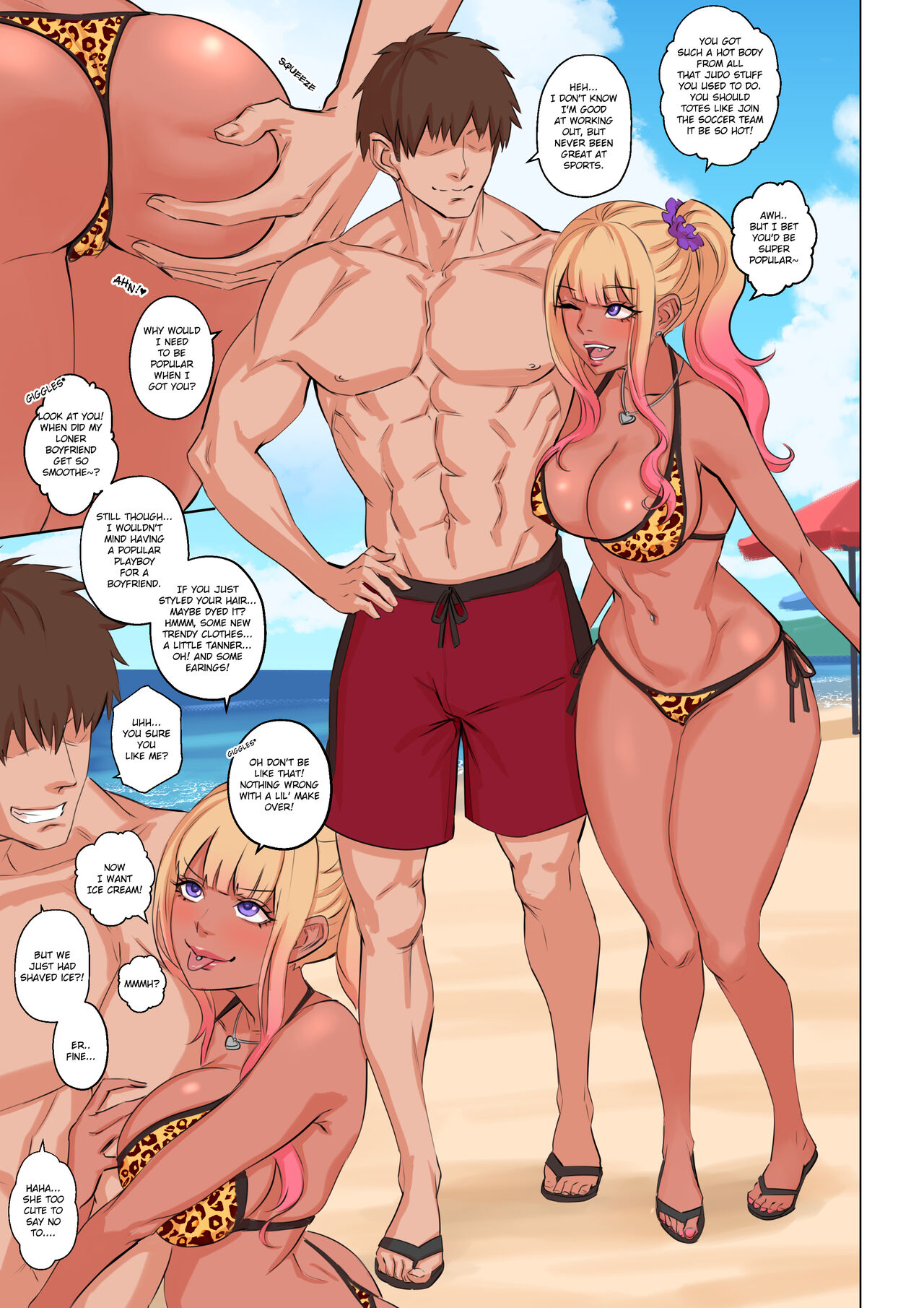 My Shy Best Friend Turned Into A Gal Girl And Wants Me To Fuck Her comic porn My Shy Best Friend Turned Into A Gal Girl And Wants Me To Fuck Her Chapter 1 – page 32