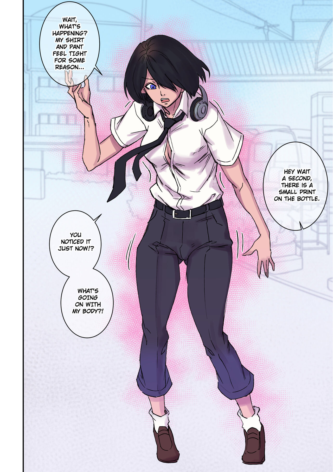 My Shy Best Friend Turned Into A Gal Girl And Wants Me To Fuck Her comic porn My Shy Best Friend Turned Into A Gal Girl And Wants Me To Fuck Her Chapter 1 – page 4